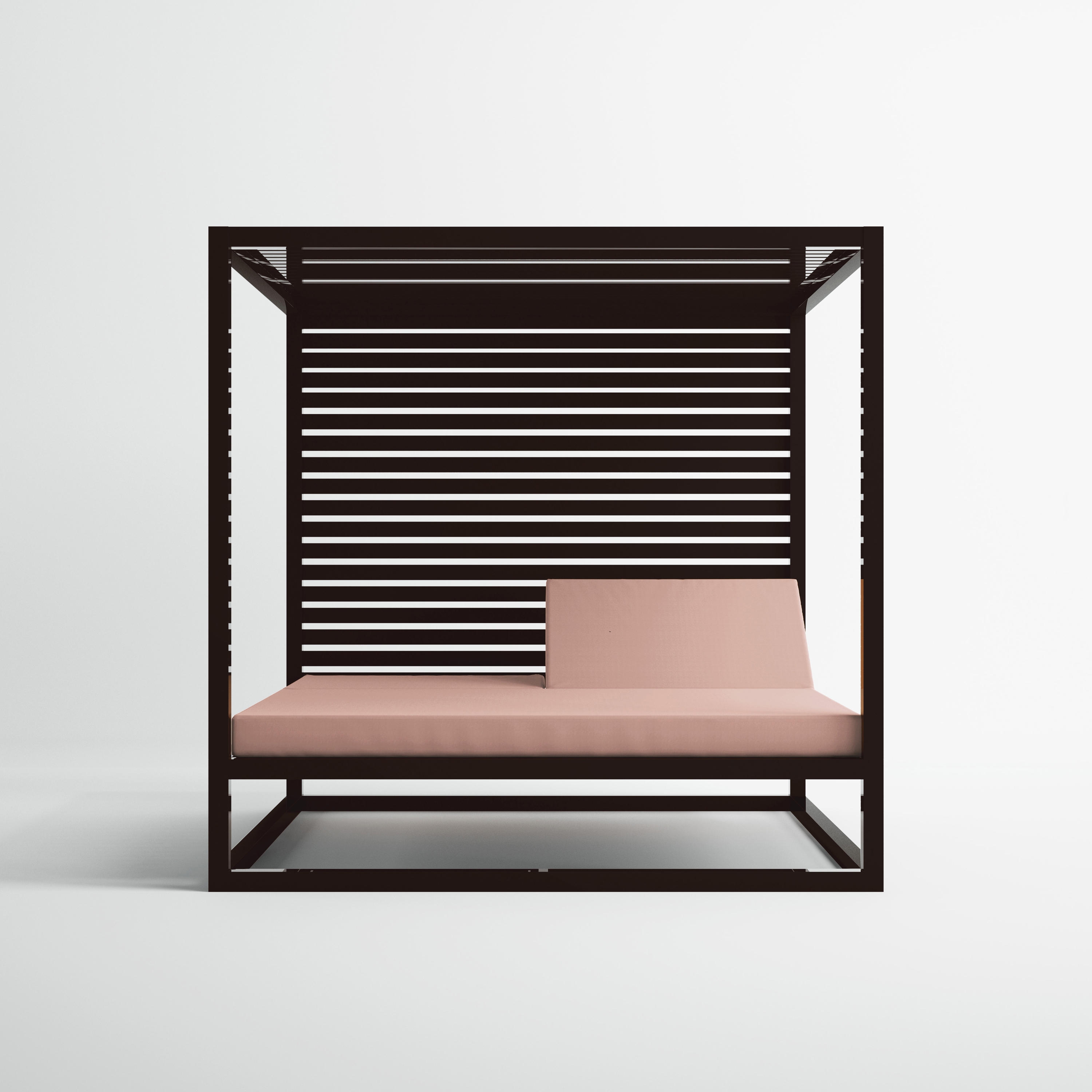 Daybed Raised Reclining with Fixed Slat