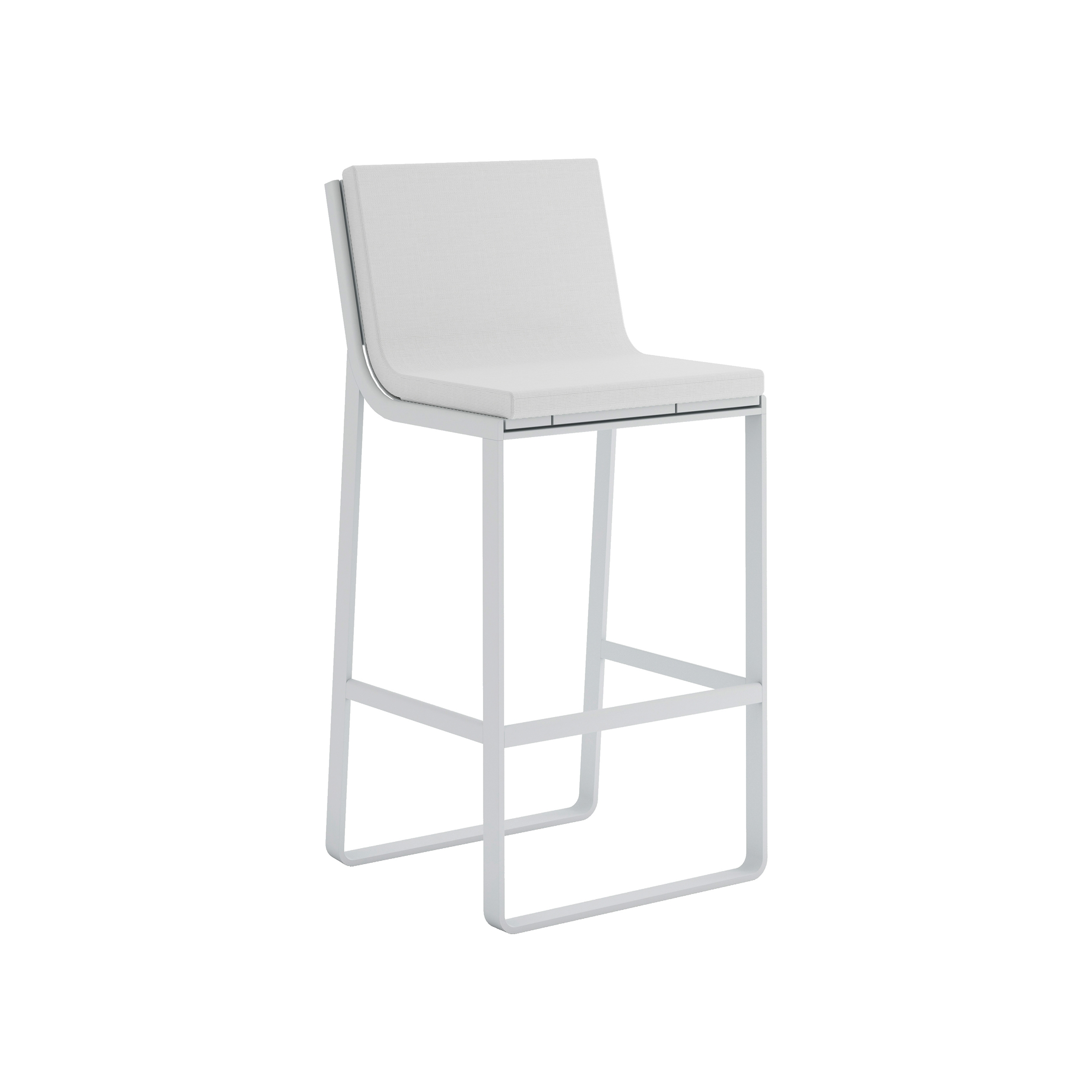 Flat Hocker mit Hoher Rückenlehne