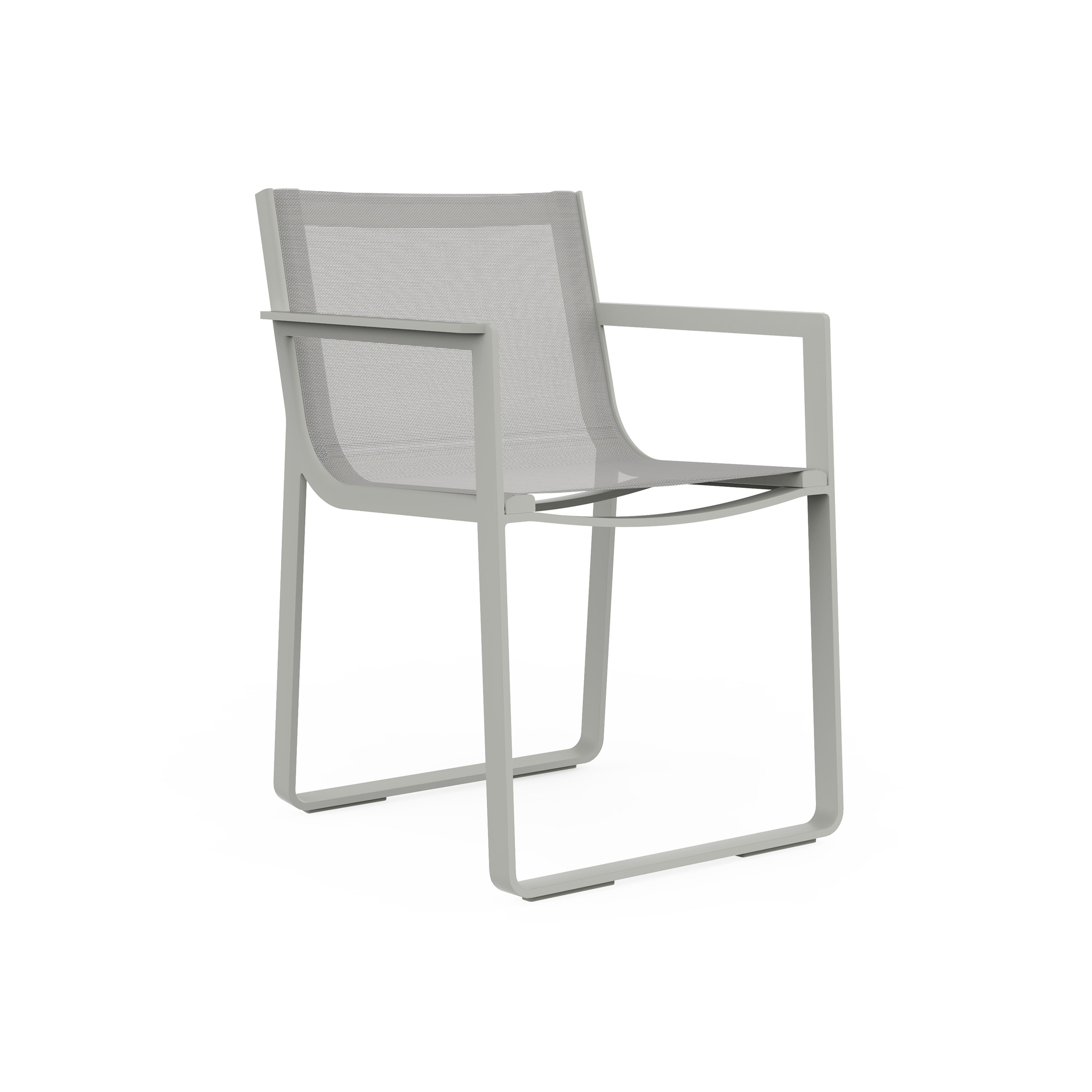 Flat Textil Dining Armchair