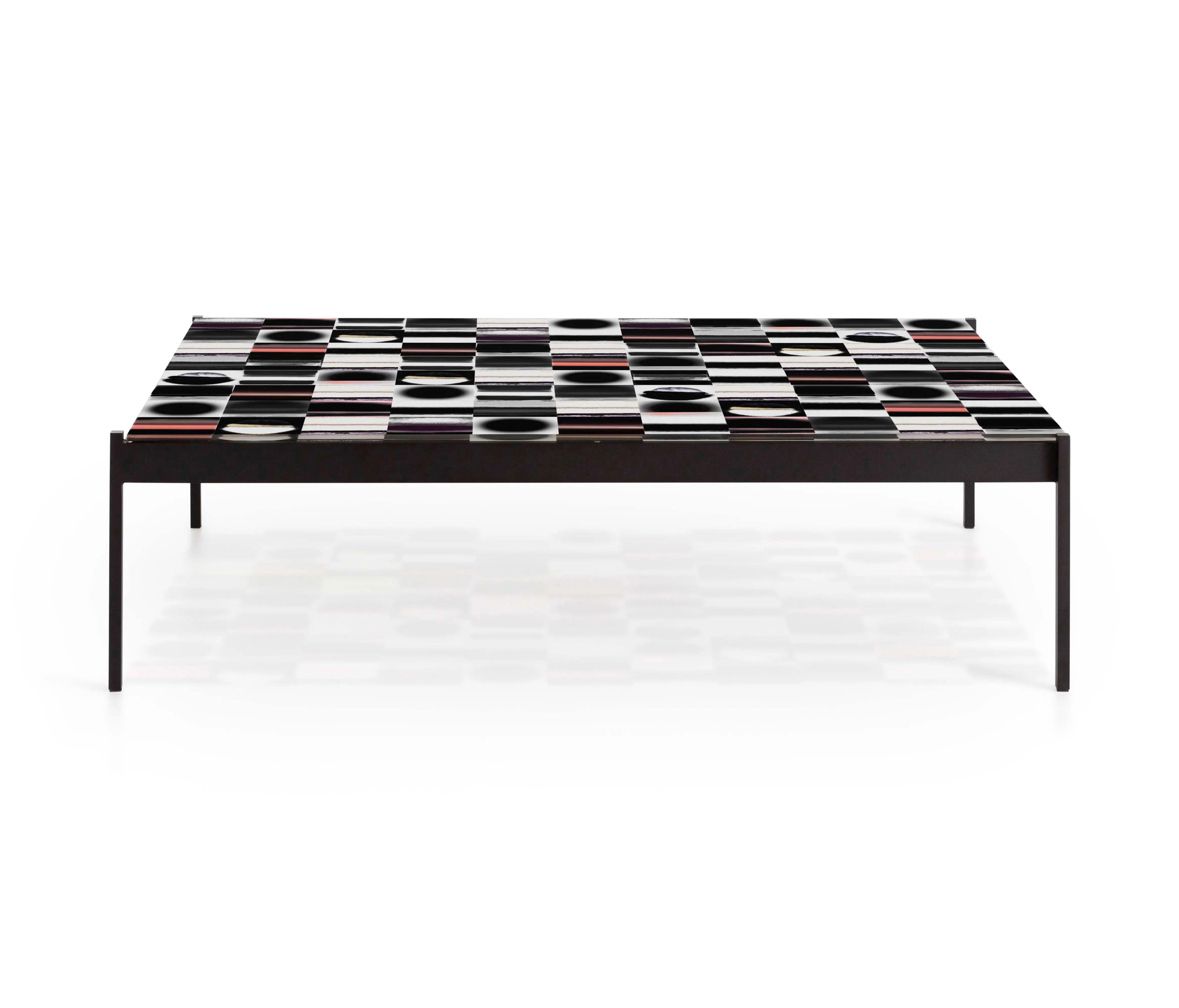 GANDIABLASCO - Iris Rechteckiger Niedriger Tisch