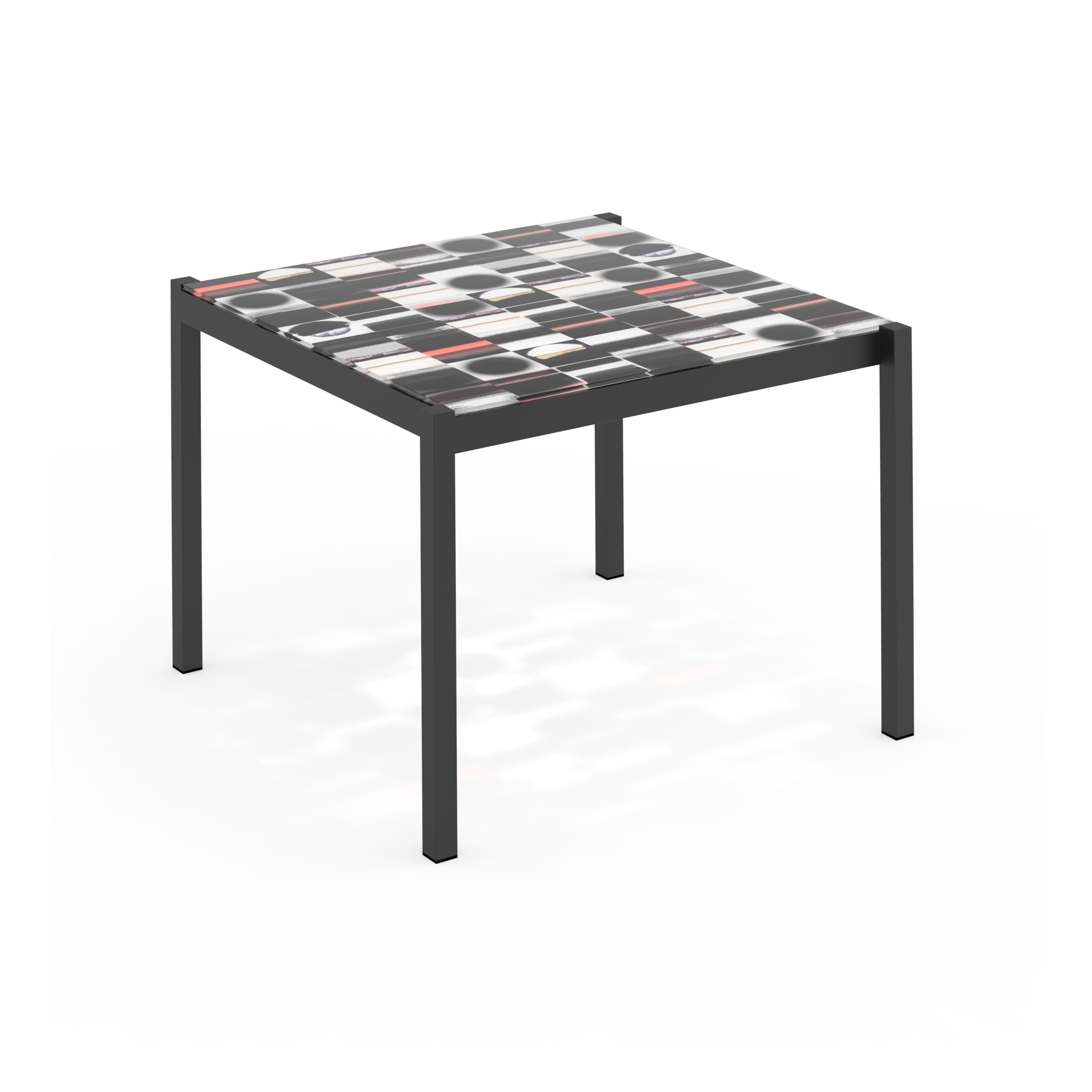 Afficher le produit Iris Table Basse Carré du fabricant GANDIABLASCO