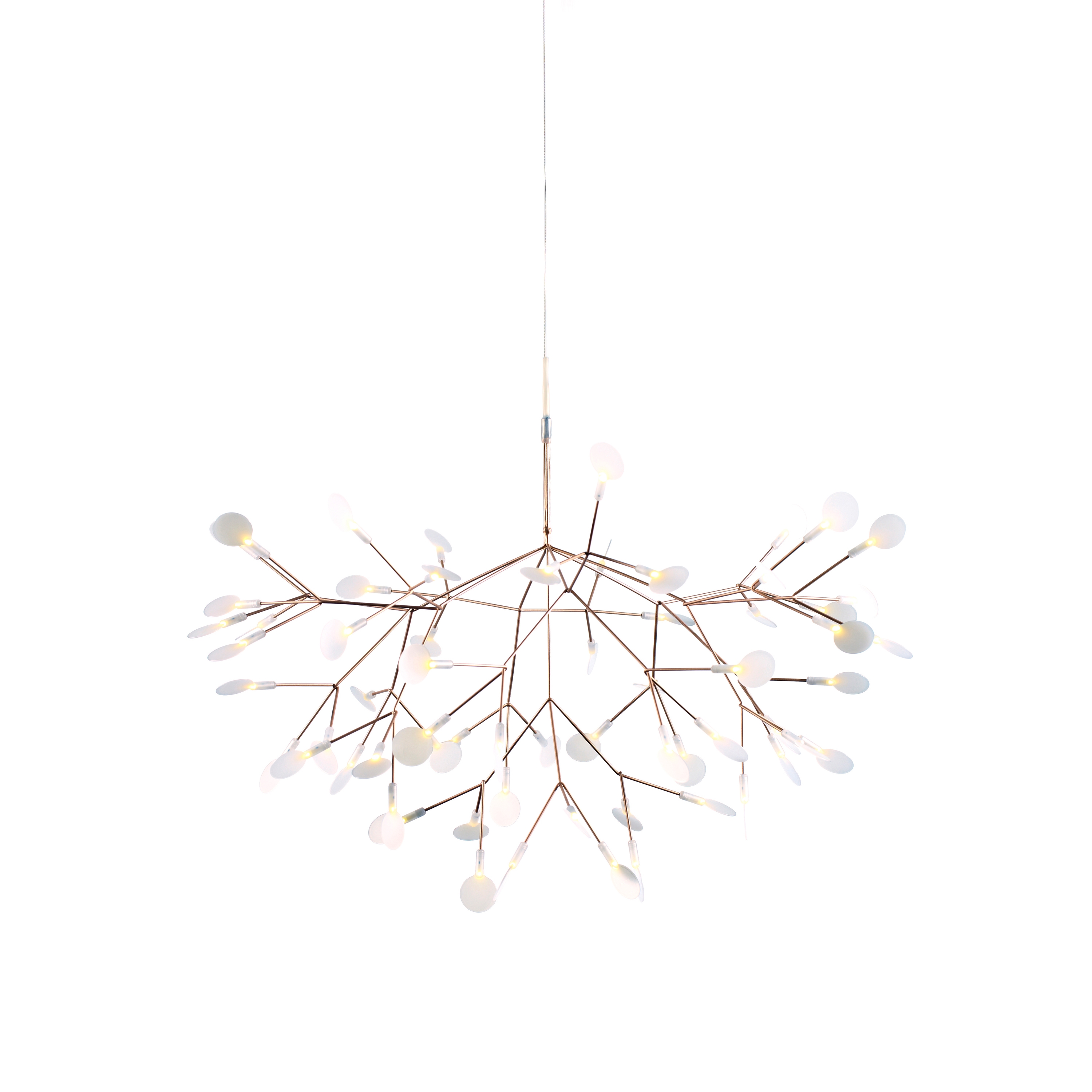 Vertoon produk Heracleum II Suspended - Large Copper van vervaardiger moooi