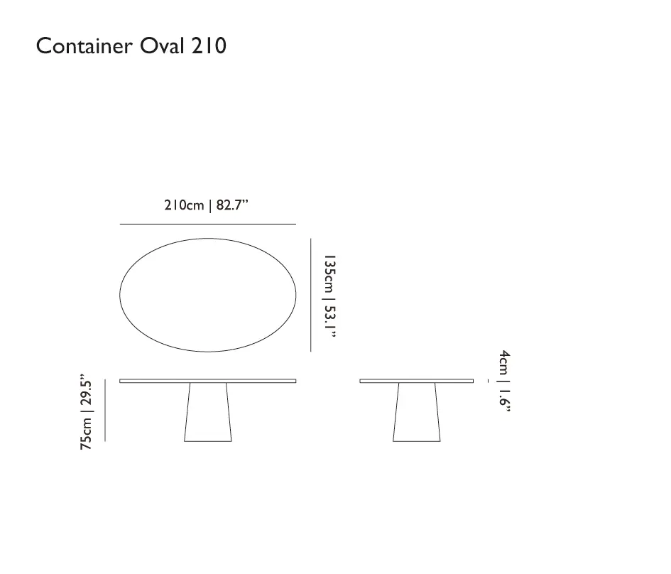 moooi - Container Oval 210