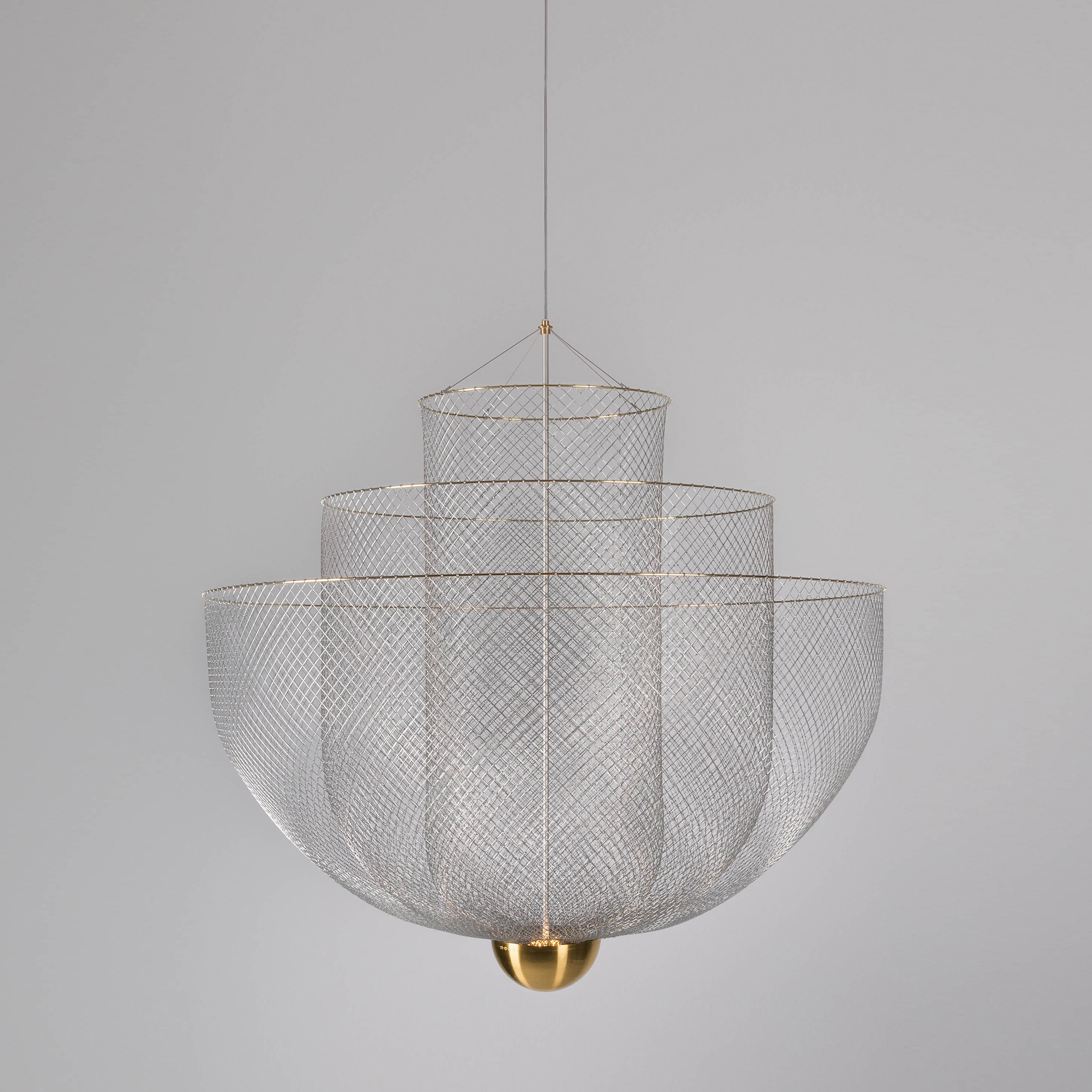 Display product Meshmatics Chandelier from manufacturer moooi