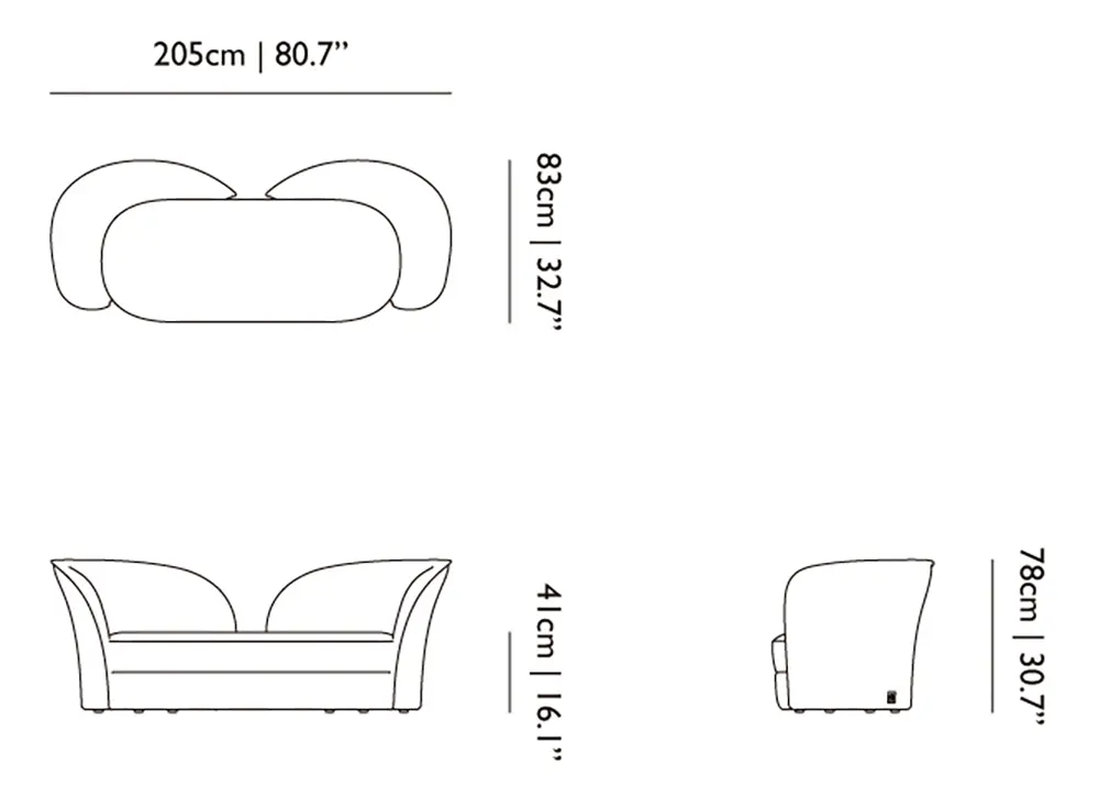moooi - Aldora Sofa