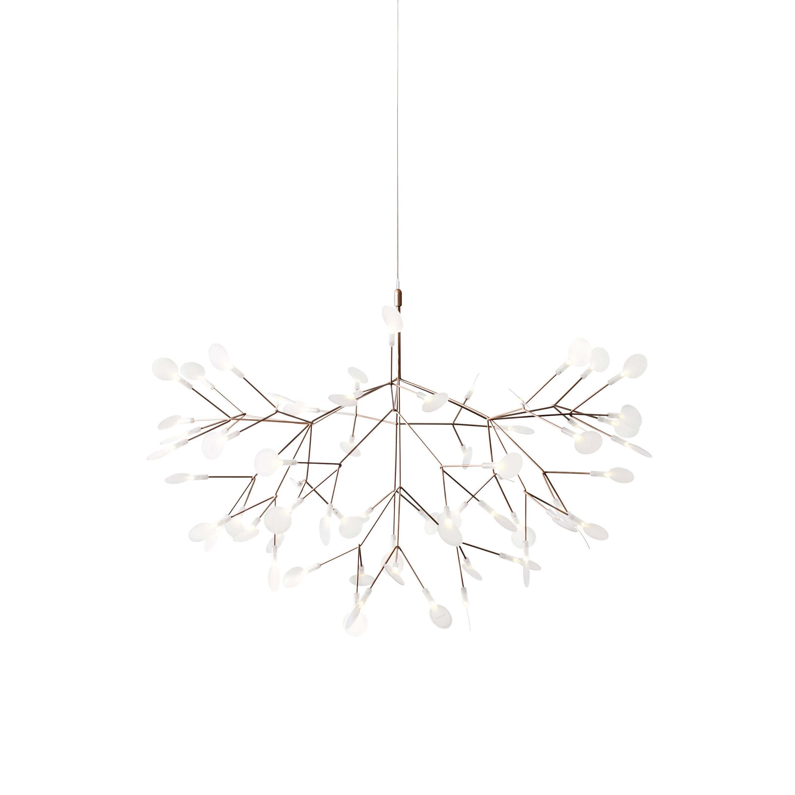 Heracleum III Suspended, Large, Copper