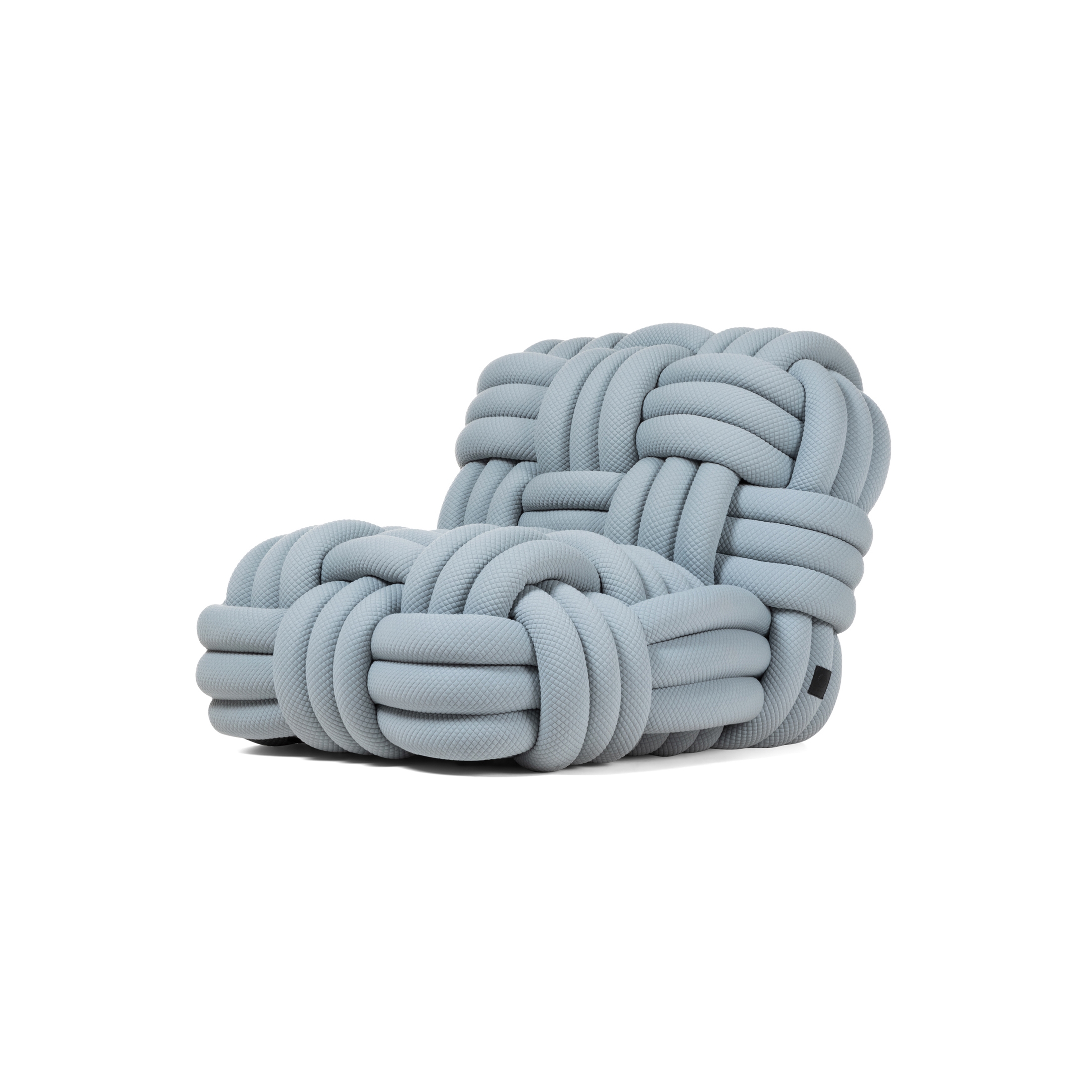 Knitty Lounge Chair, Pearl Taupe