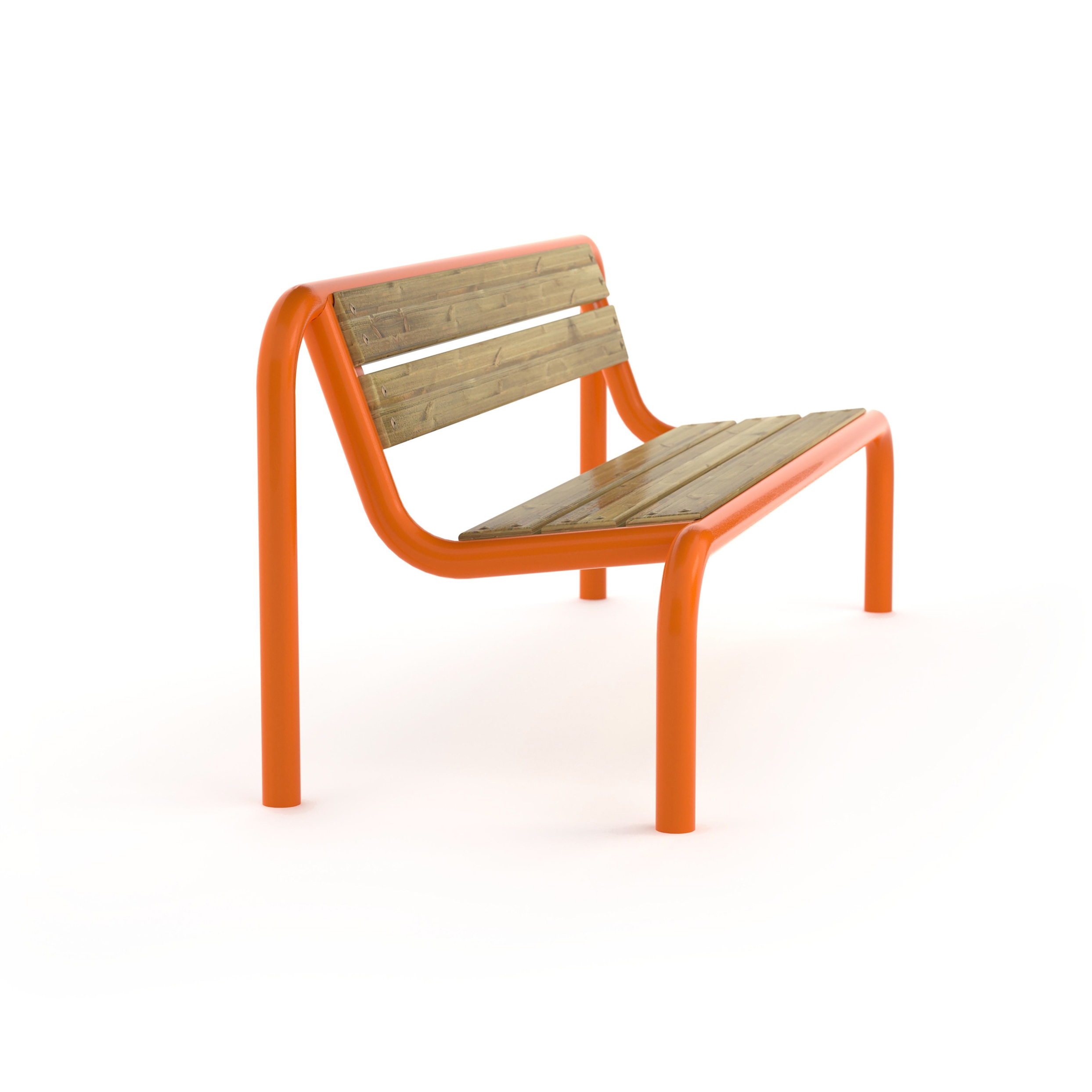Display product Hvilan bench from manufacturer Vestre
