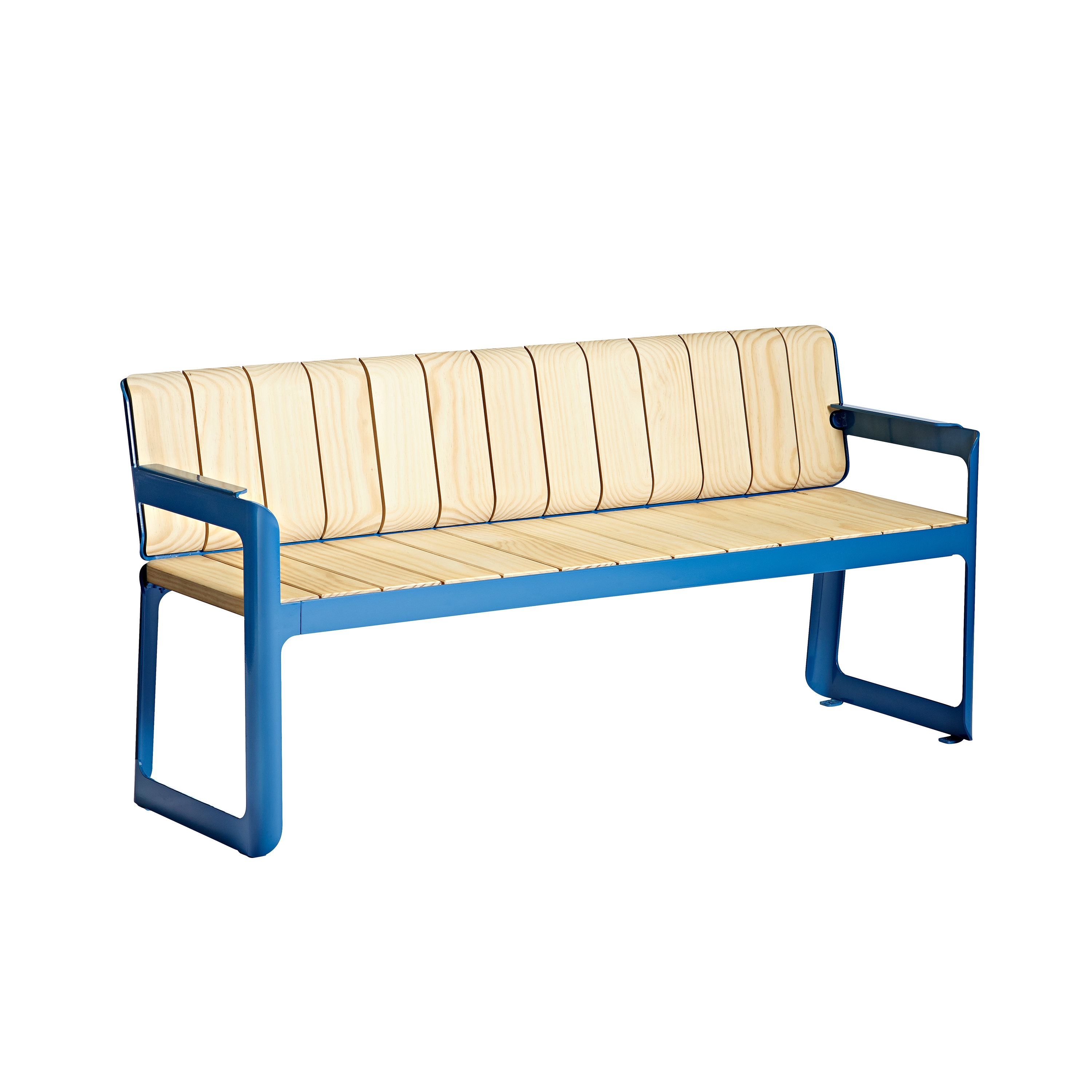 Afficher le produit Air bench with backrest du fabricant Vestre