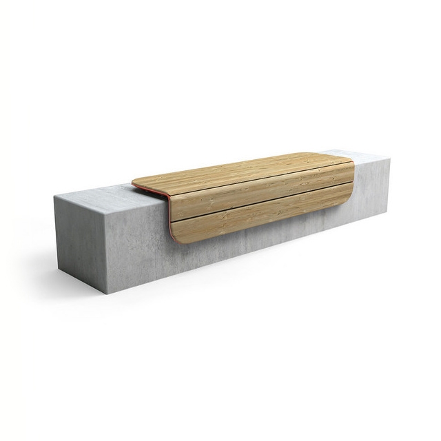 Display product Corner bench from manufacturer Vestre