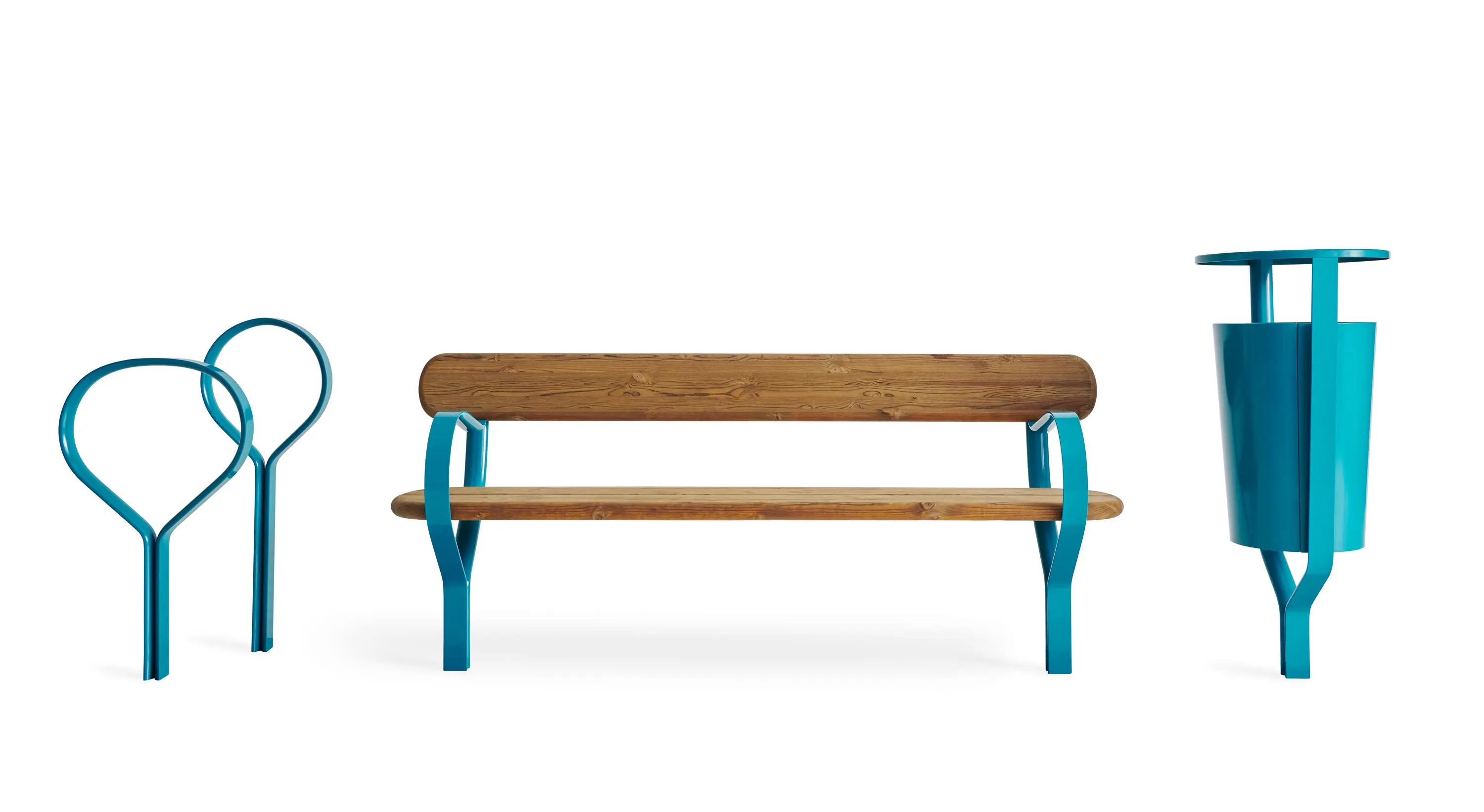 Vestre - Folk bench
