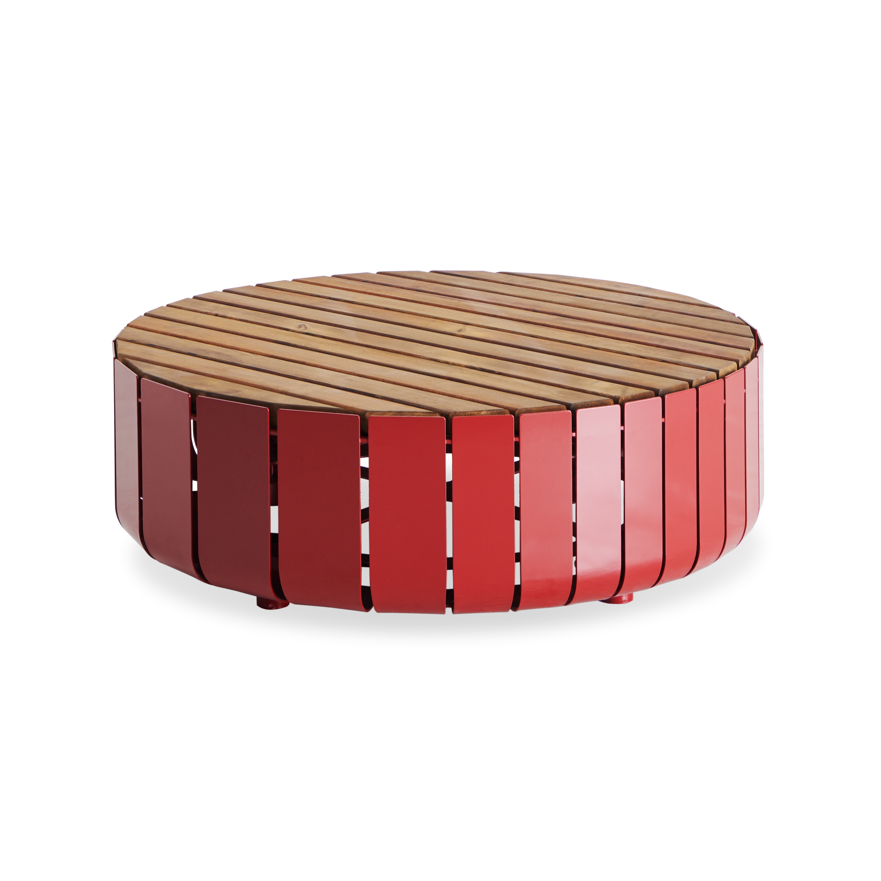 Display product Stripes bench from manufacturer Vestre