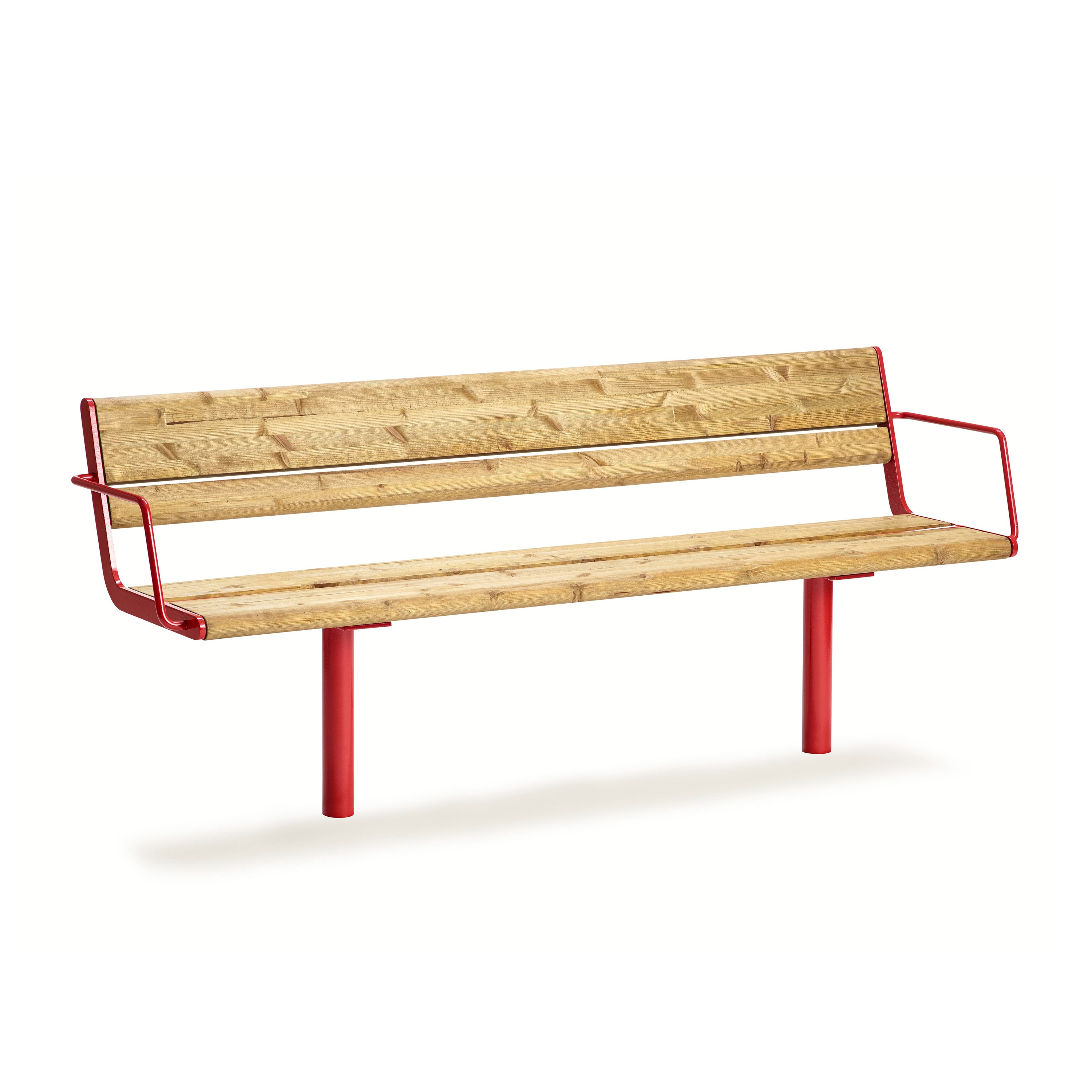 Display product April bench from manufacturer Vestre