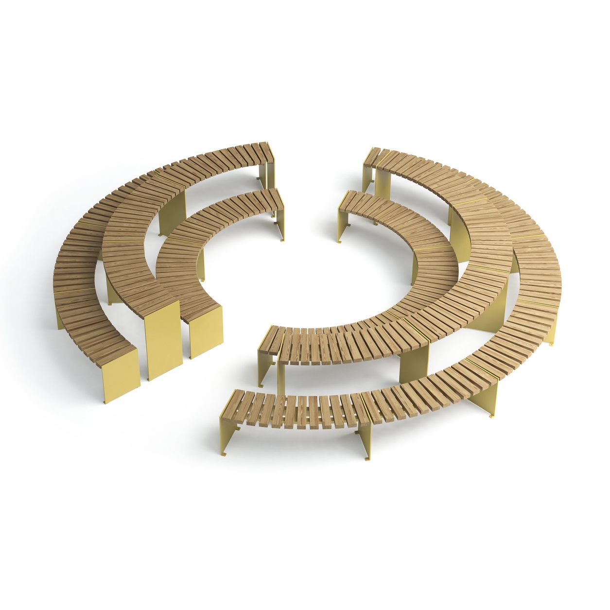 Display product Vroom bench & table from manufacturer Vestre