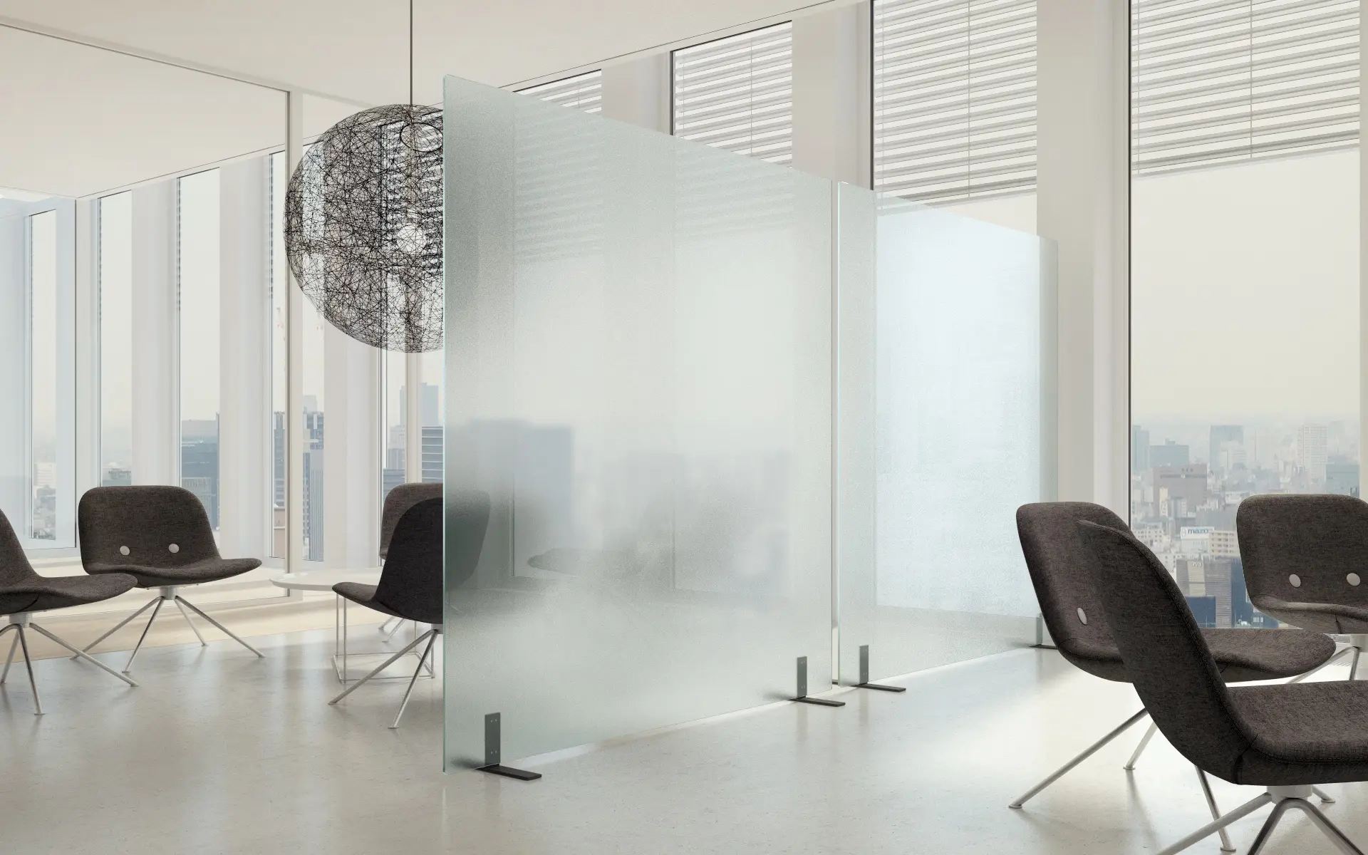 adeco - acoustic Glaspaneele