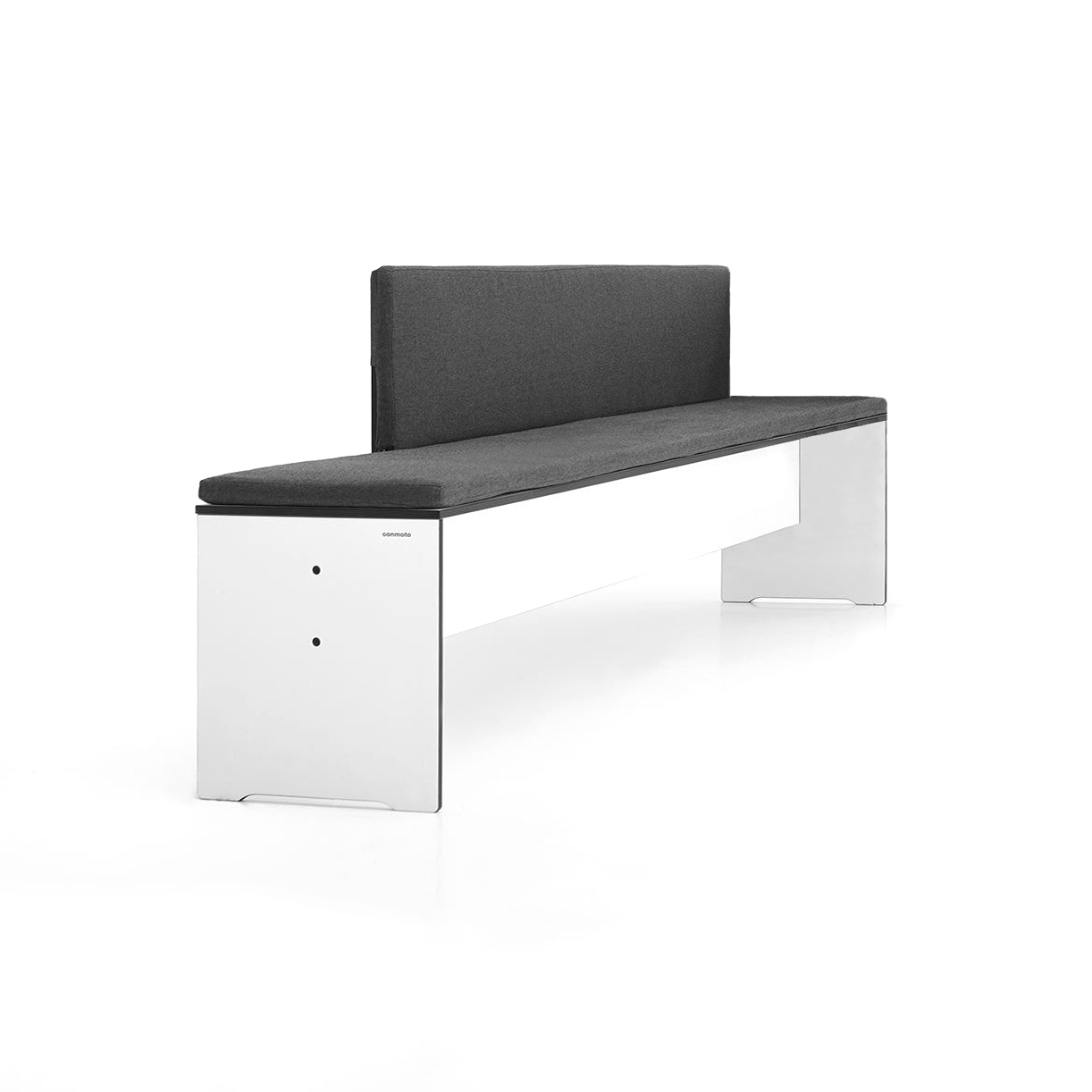 Afficher le produit Riva bench with backrest du fabricant conmoto