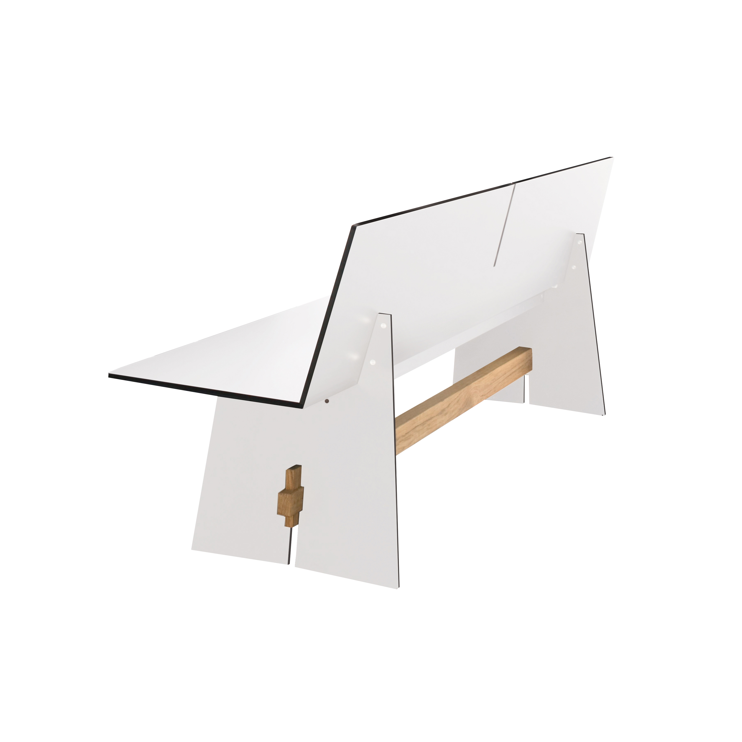 Display product Tension bench with backrest from manufacturer conmoto
