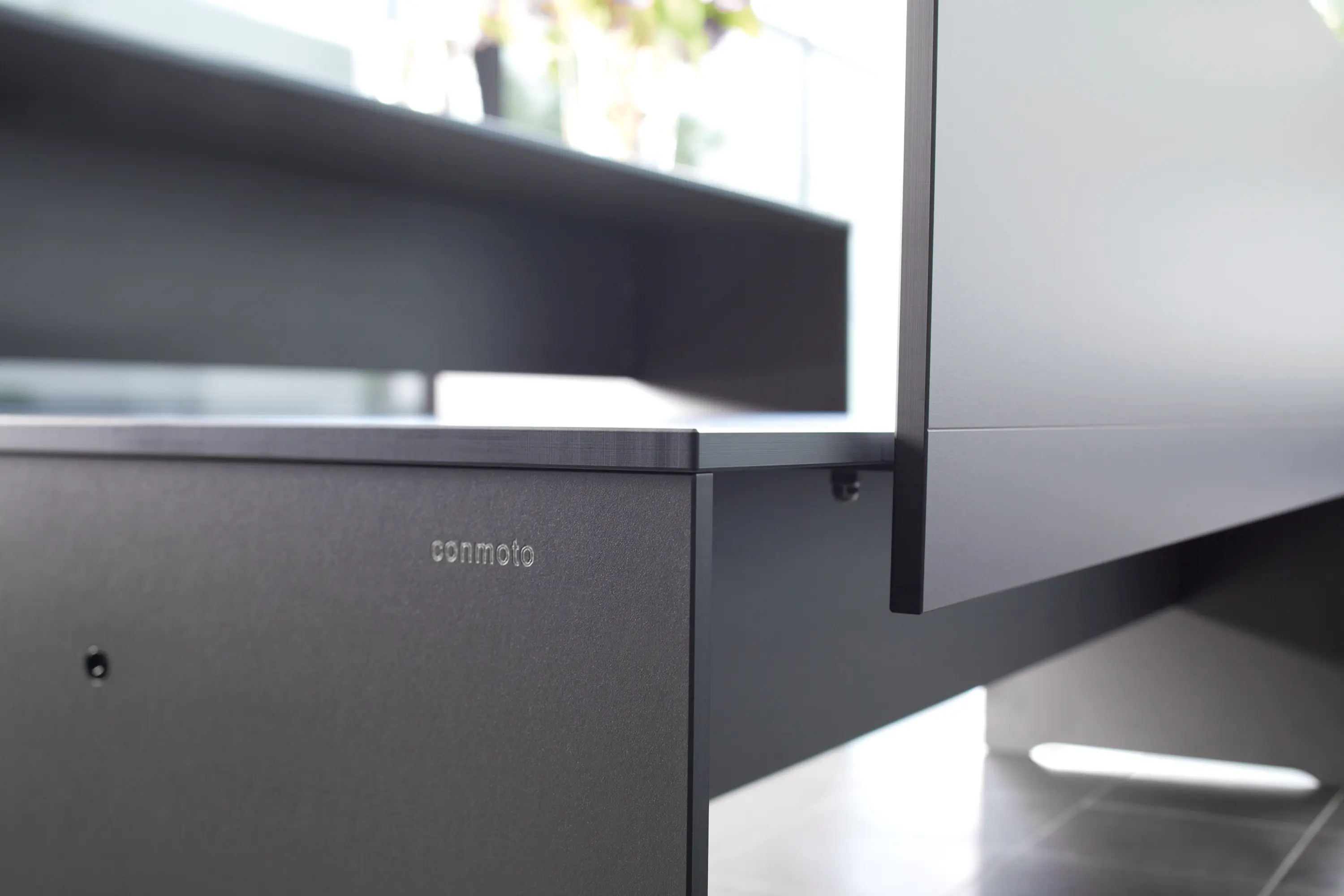 conmoto - Riva bench with backrest