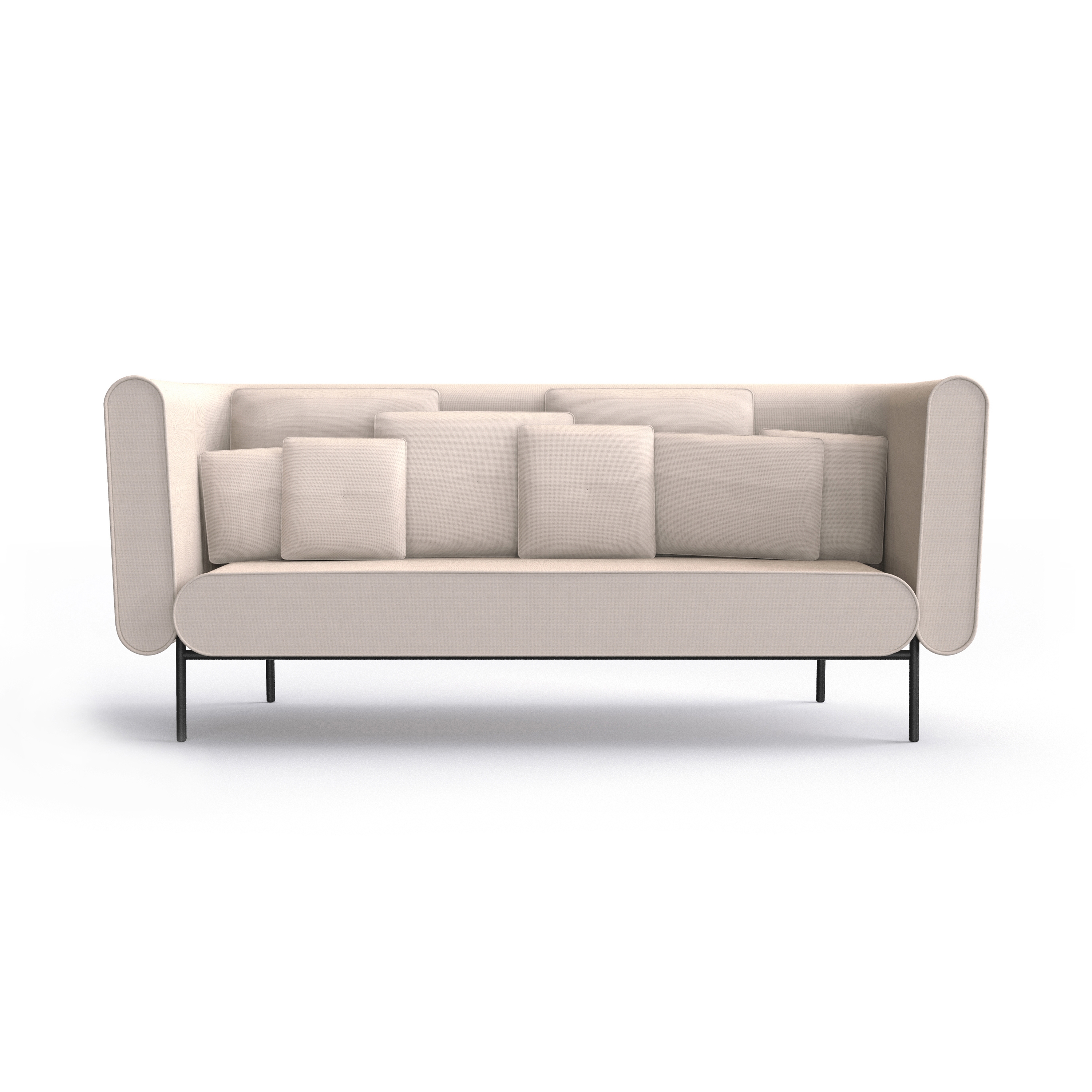 Kimono Sofa hoch inkl. Kissen