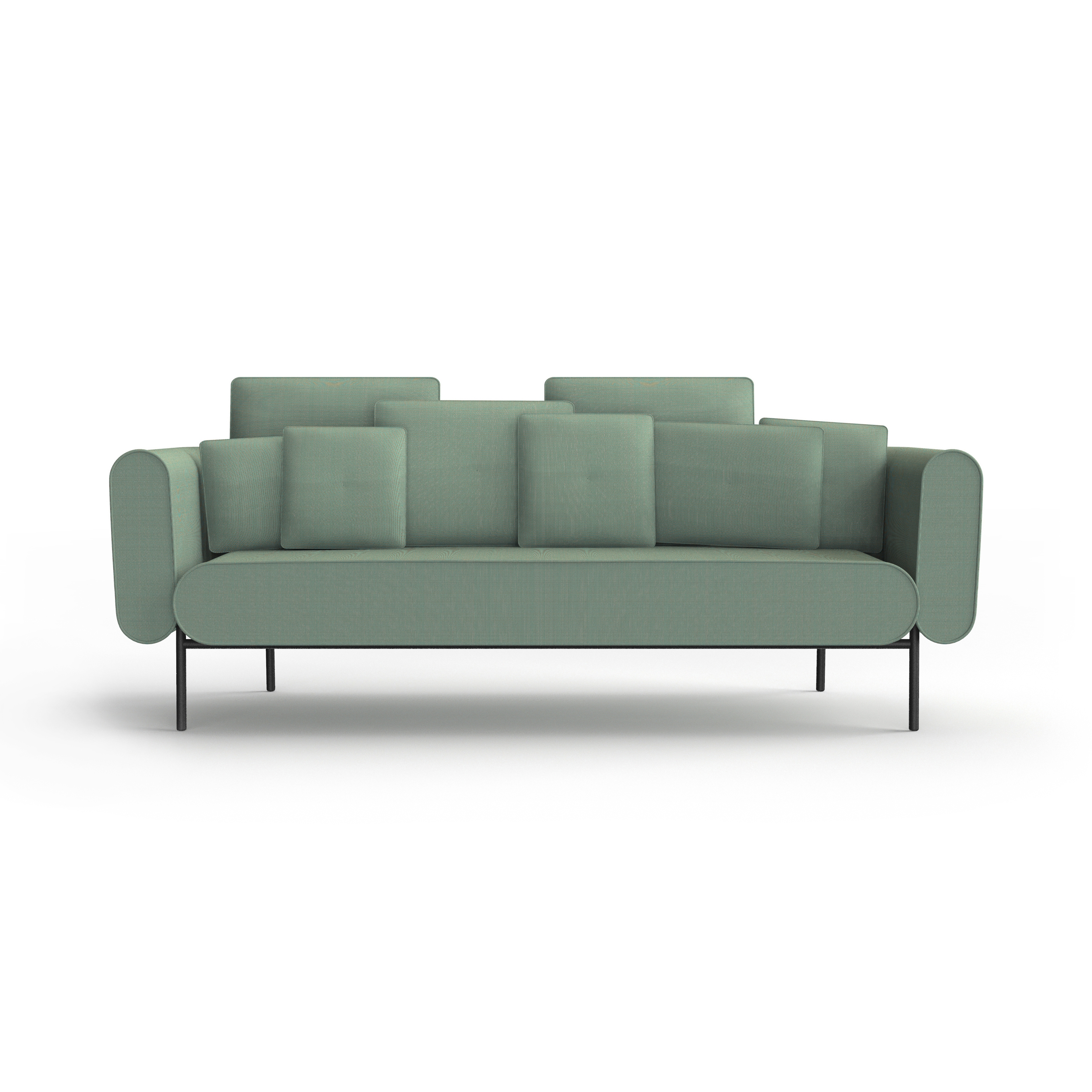 Kimono Sofa niedrig inkl. Kissen