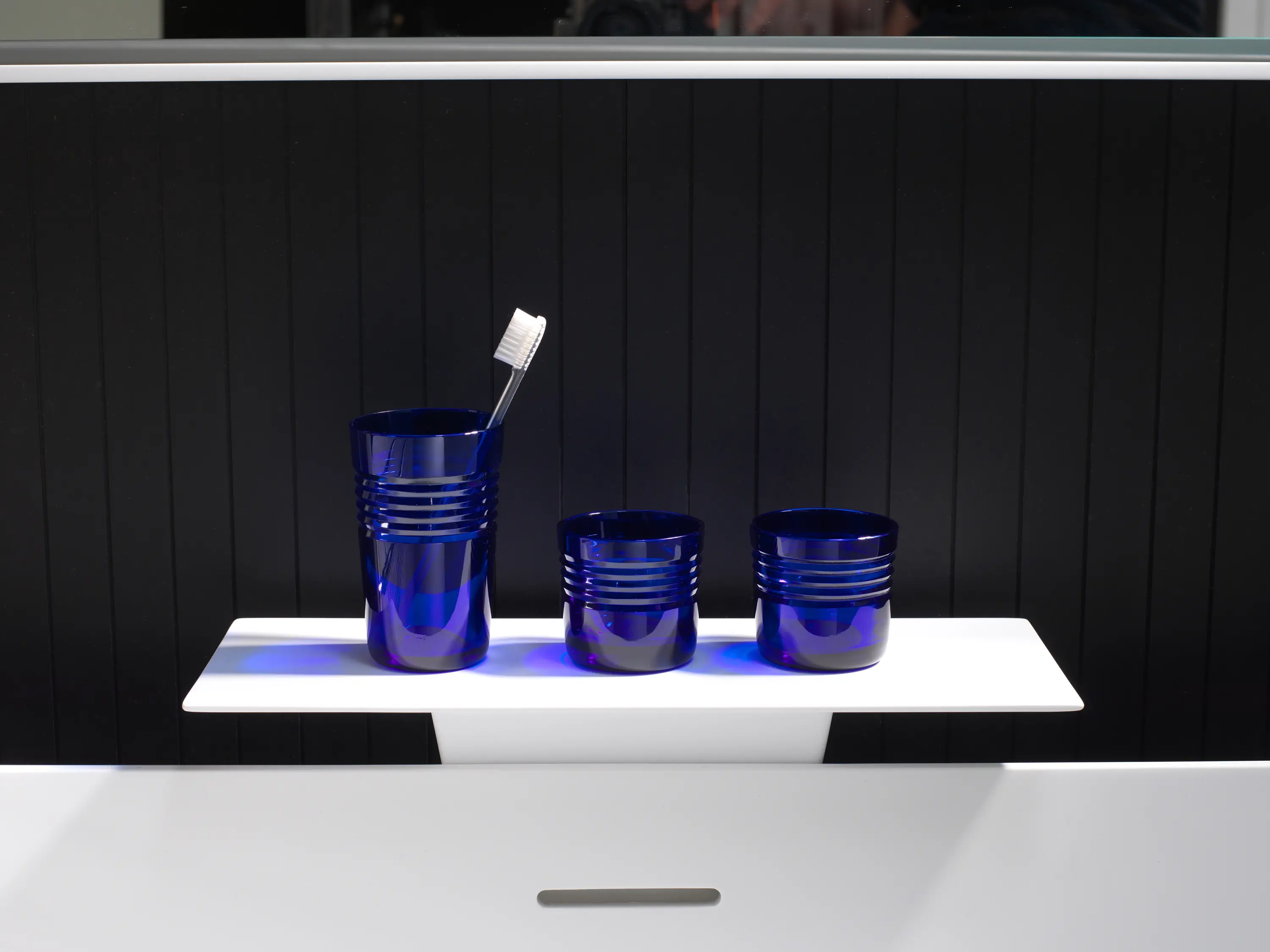 Czech & Speake - FSD Cobalt Blue Crystal Tumbler