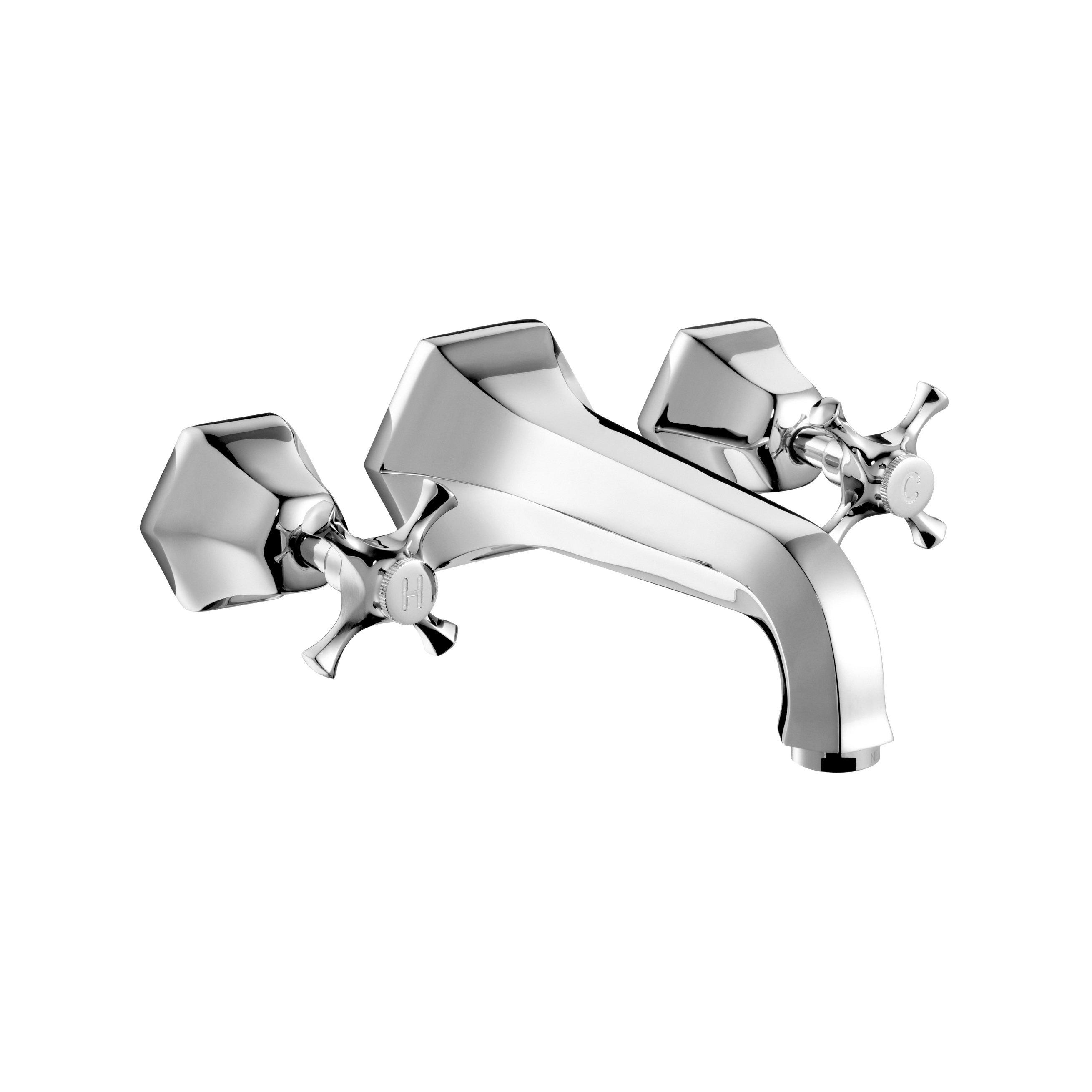 Afficher le produit Cubist Wall Mounted Bath Mixer du fabricant Czech & Speake