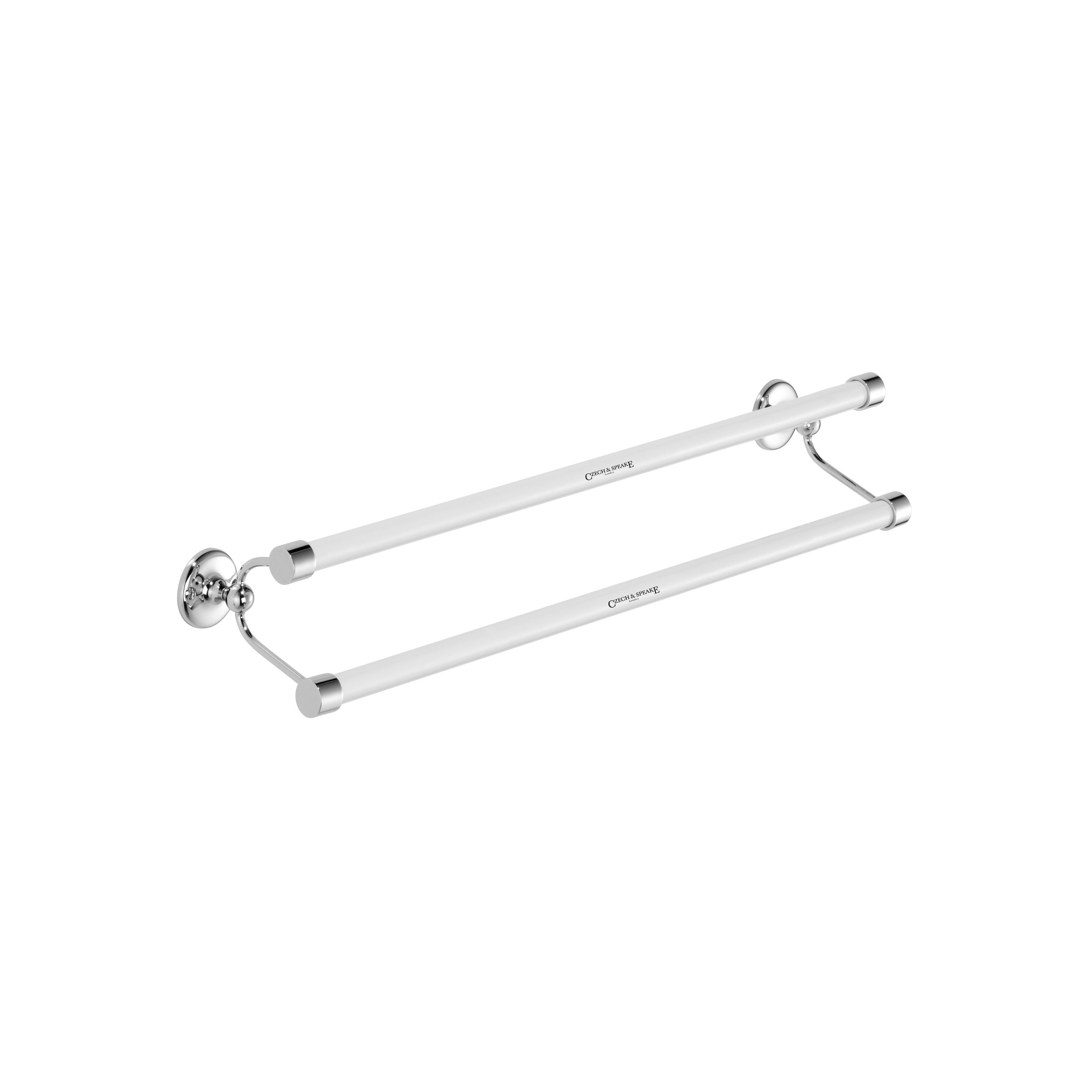 Afficher le produit Edwardian Double Towel Rail 24" | 600mm du fabricant Czech & Speake