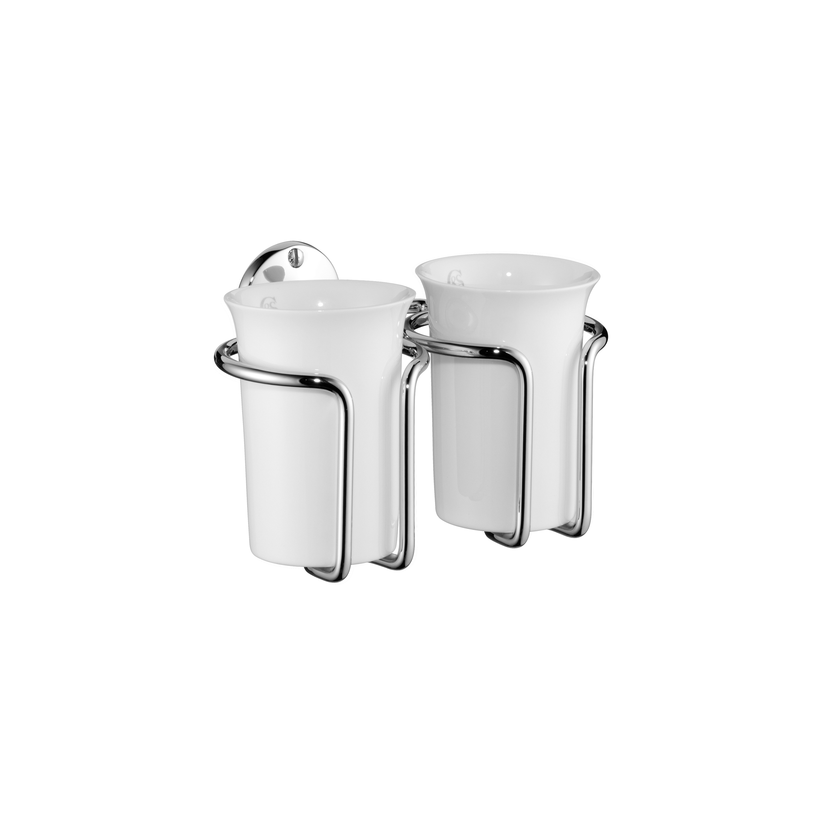 Afficher le produit Edwardian Double Tumbler Holder | Wall Mounted du fabricant Czech & Speake