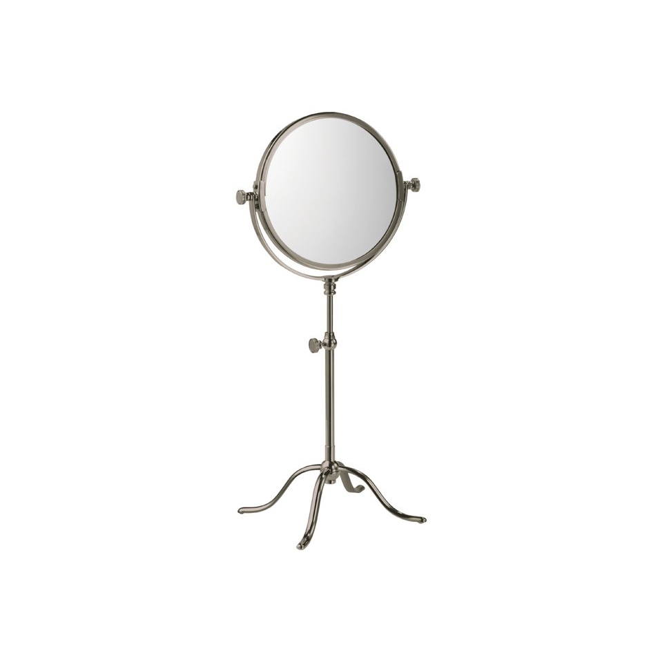 Afficher le produit Edwardian Free Standing Shaving/Make-Up Mirror in Matt Nickel du fabricant Czech & Speake