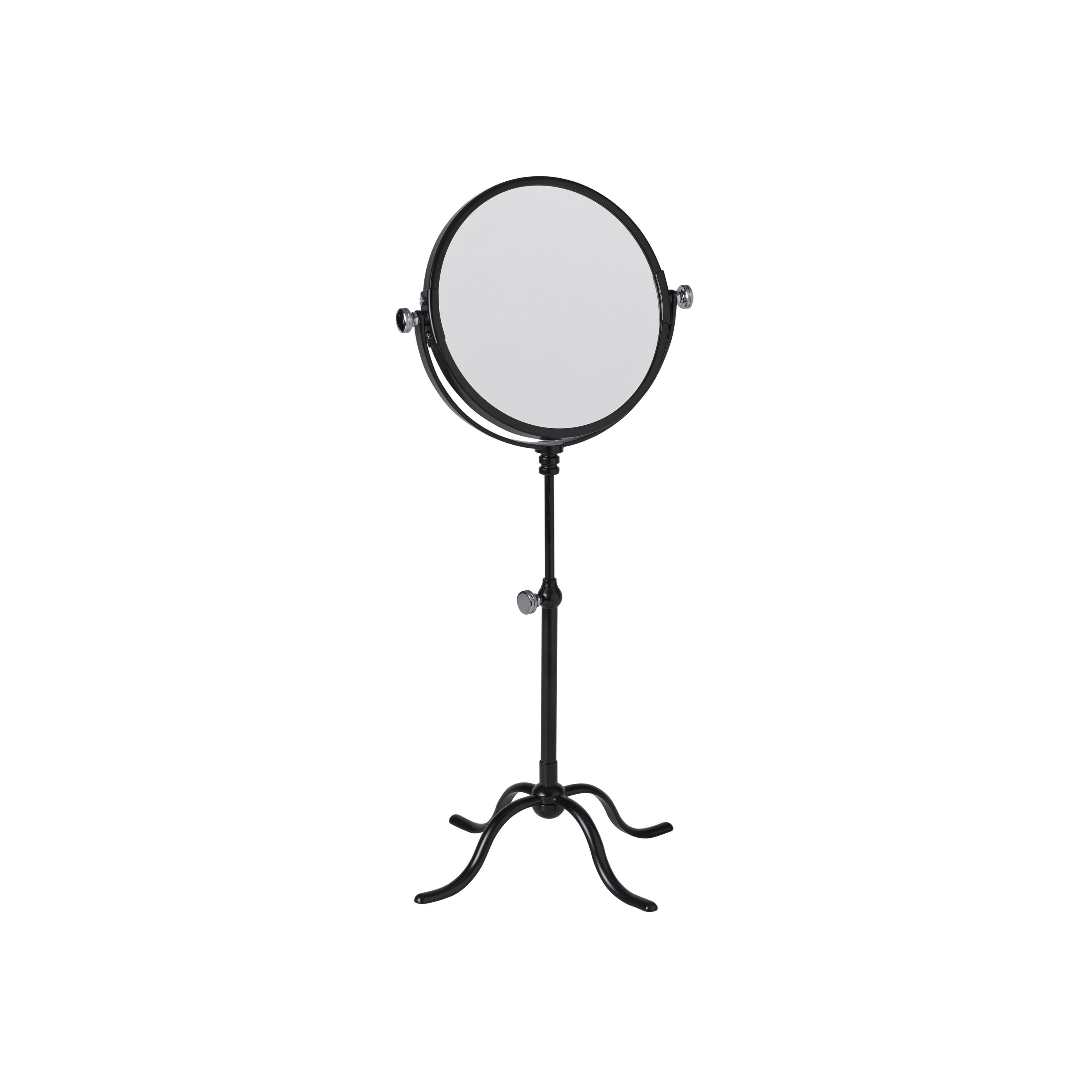 Afficher le produit Edwardian Freestanding Shaving/Make Up Mirror In Satin Black du fabricant Czech & Speake