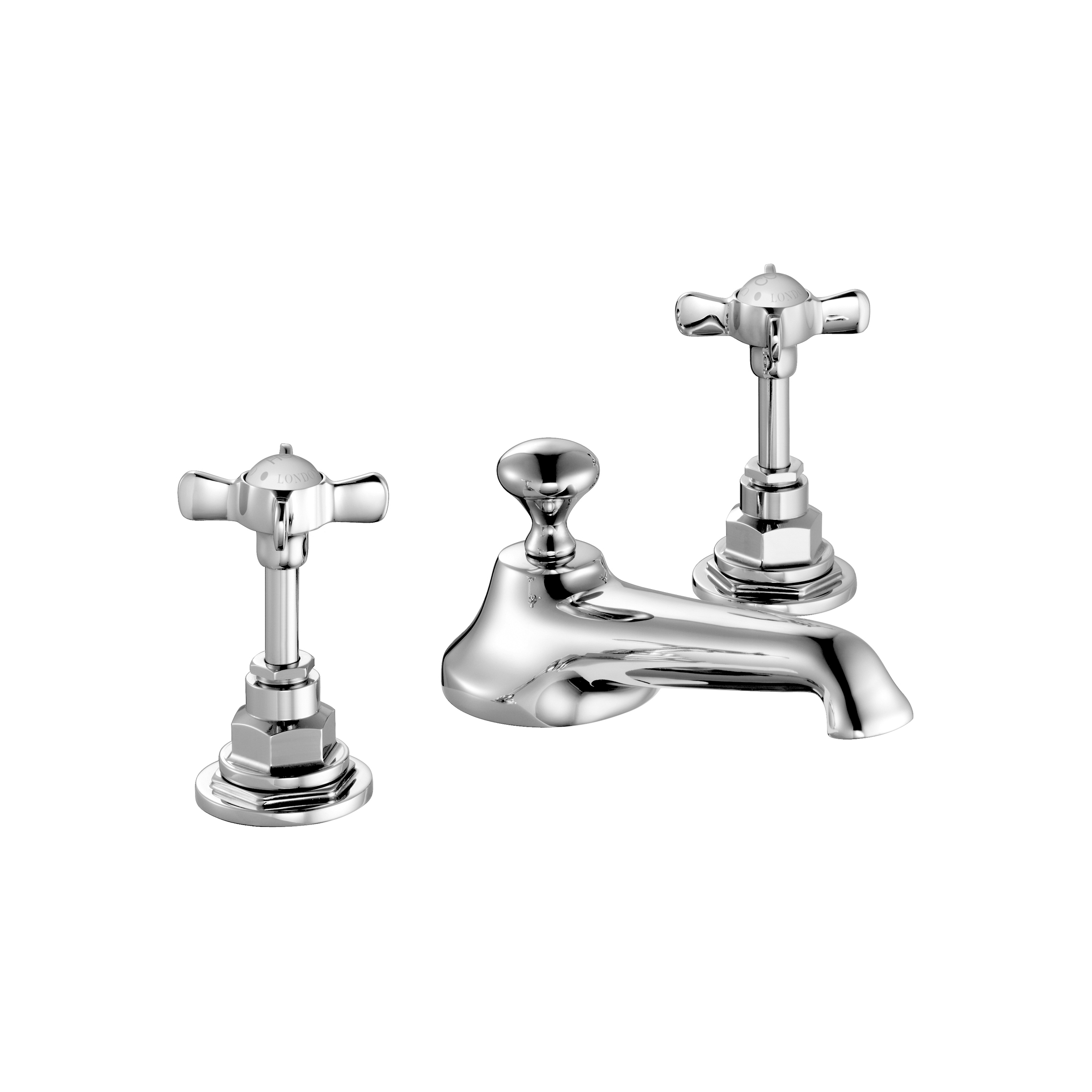 Afficher le produit Edwardian Three-Hole Basin Mixer with Pop-Up Waste du fabricant Czech & Speake