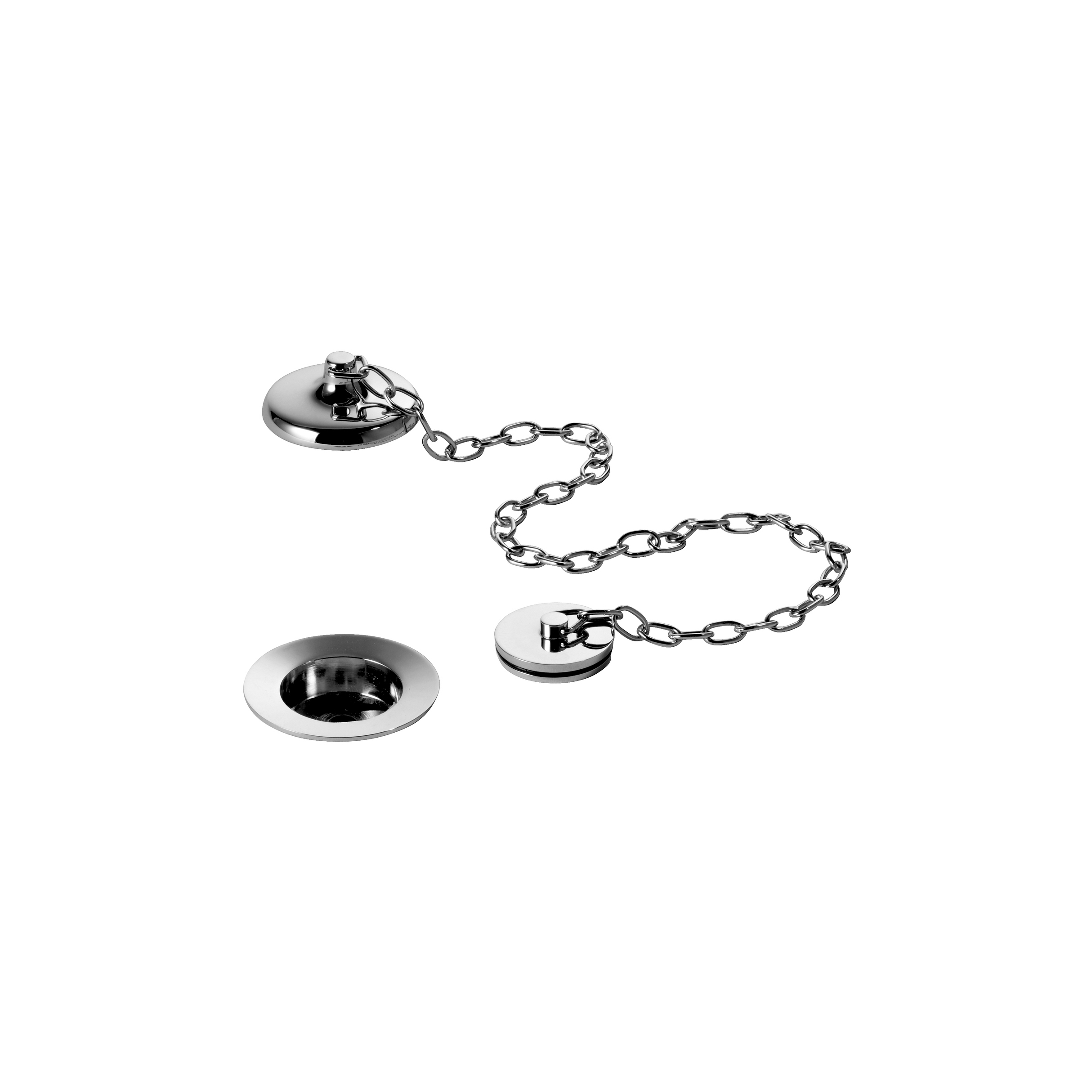 Afficher le produit Edwardian Basin Waste 1¼" - Plug, Chain and Tap Hole Stopper du fabricant Czech & Speake