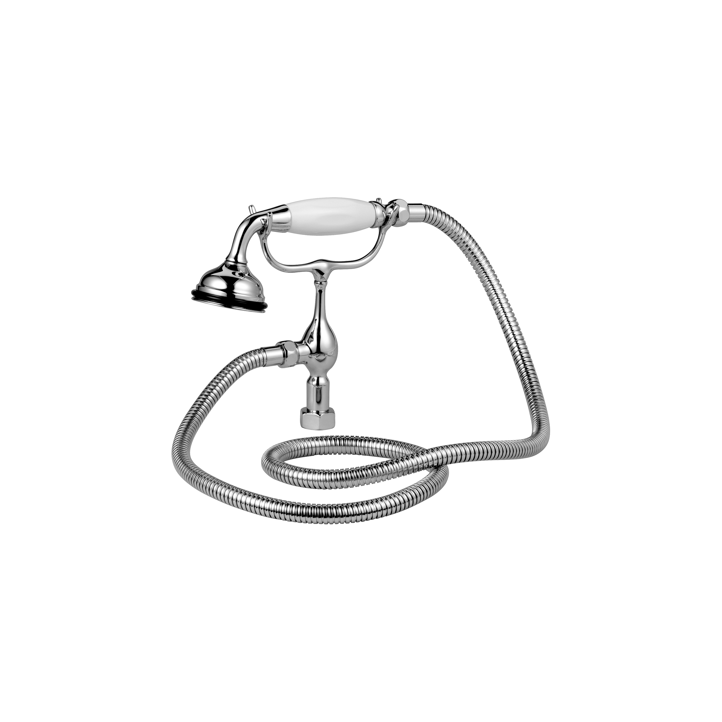 Display product Edwardian Hand Shower Set with Hand Shower, Hose and Cradle from manufacturer Czech & Speake