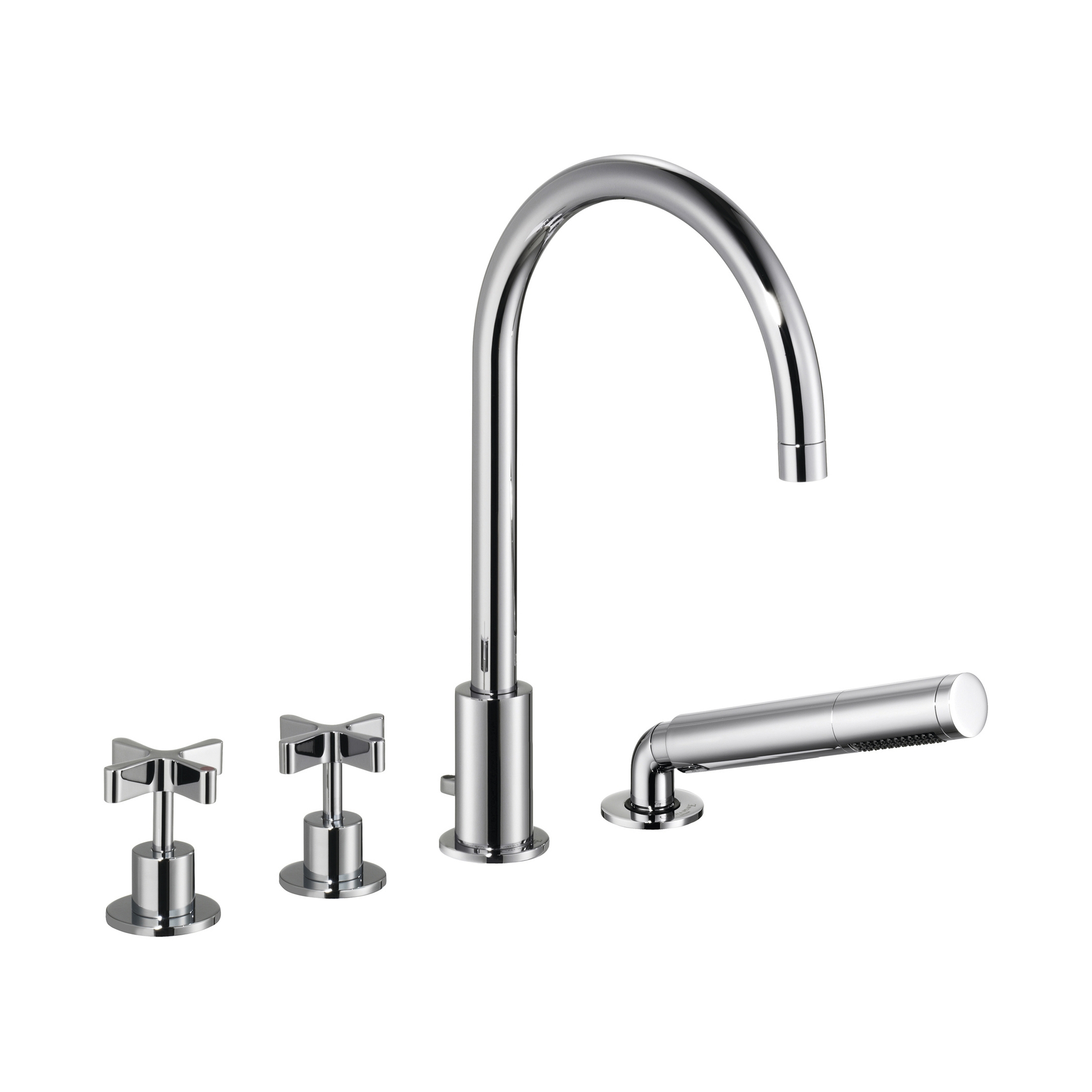 Display product DCA Deck Mounted Four-Hole Bath & Shower Set from manufacturer Czech & Speake