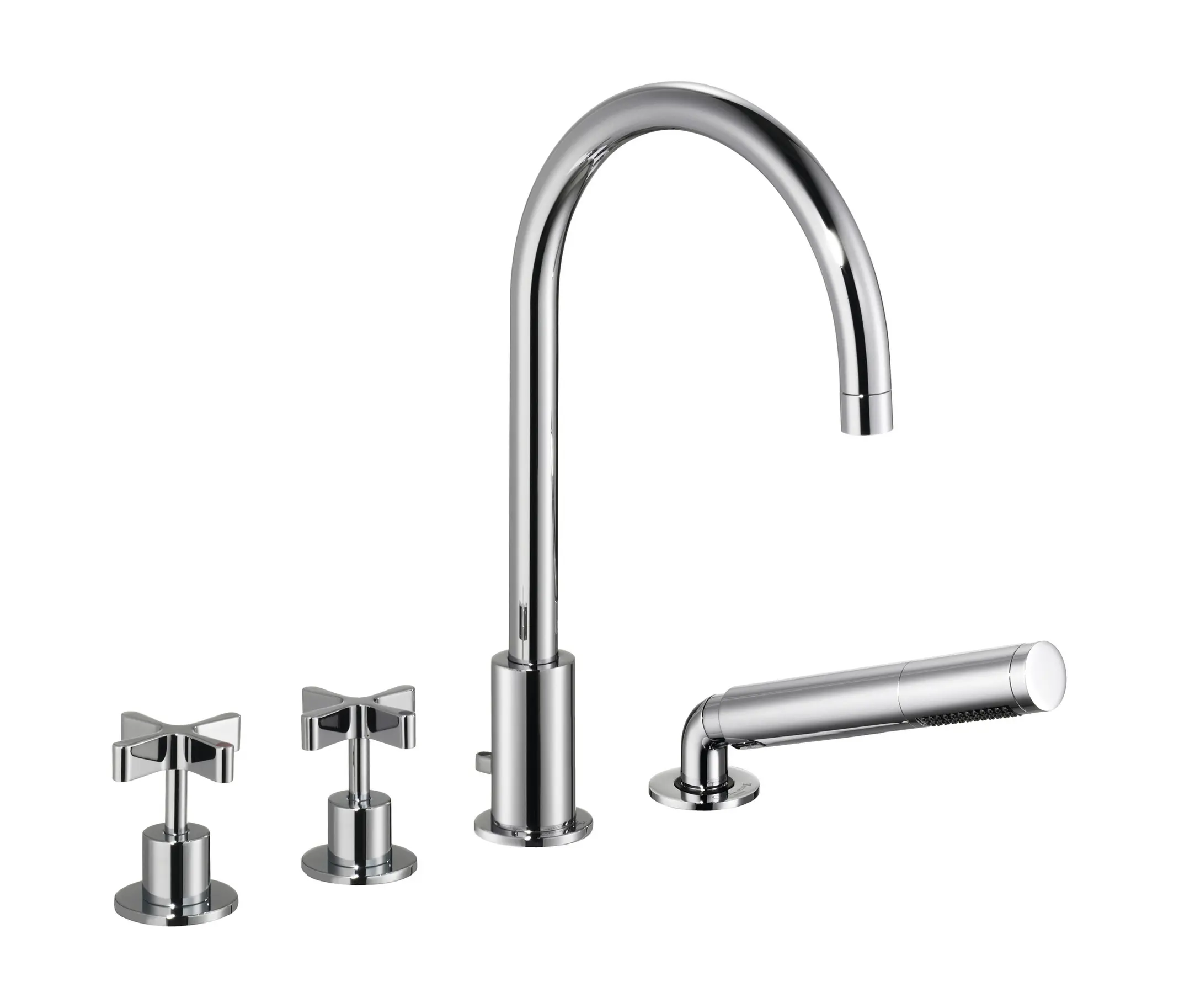 Czech & Speake - DCA Deck Mounted Four-Hole Bath & Shower Set