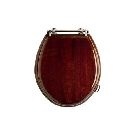 Vertoon produk Edwardian Mahogany Lavatory Seat van vervaardiger Czech & Speake