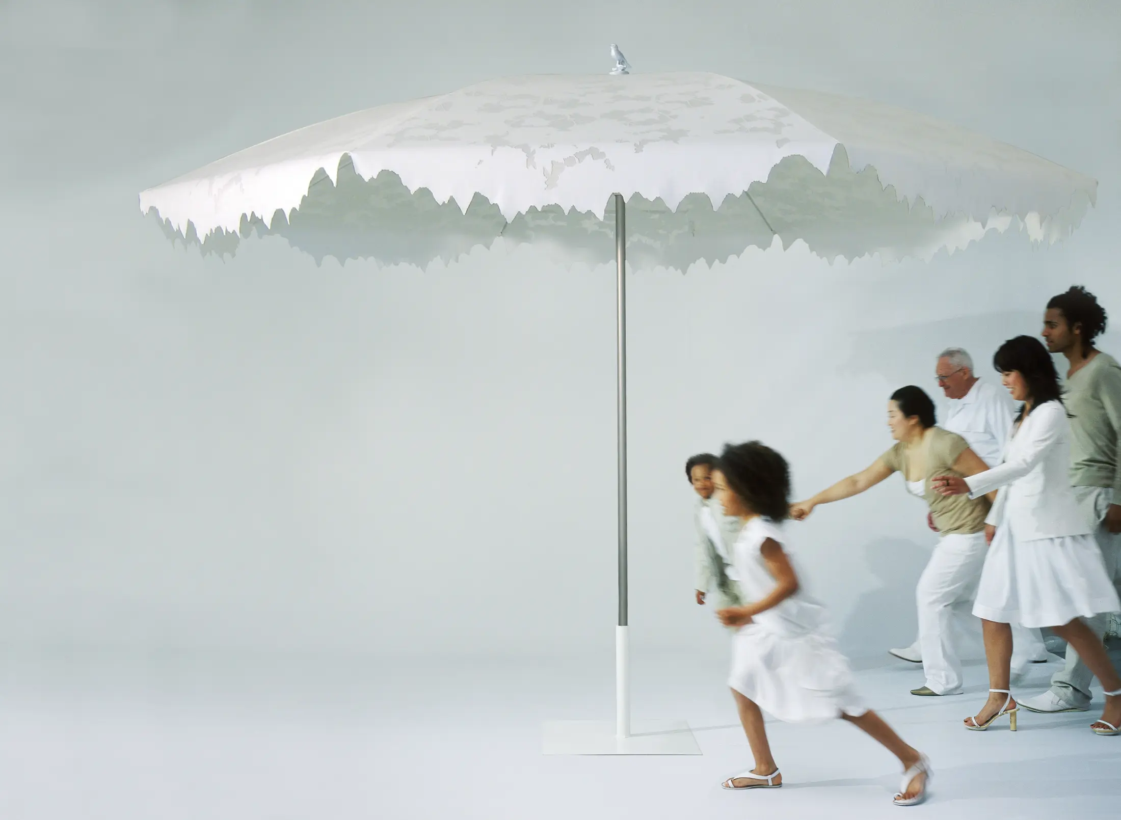 Droog - Shadylace parasol white