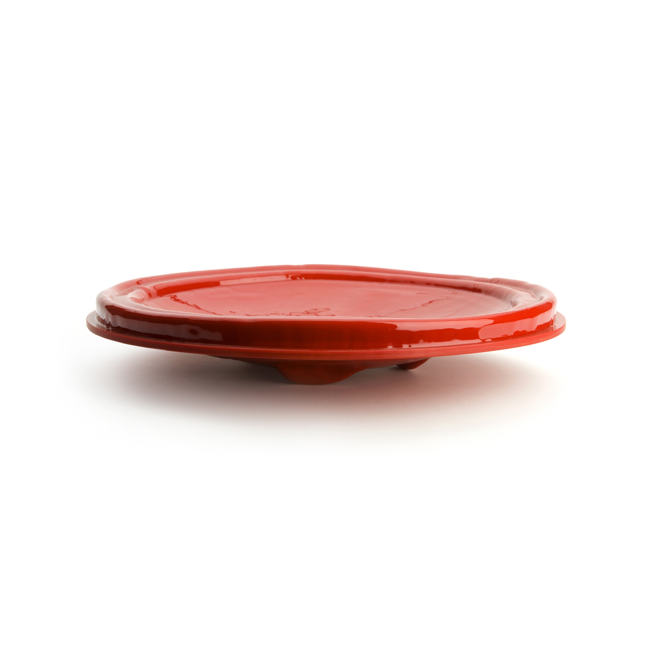 Display product Red revisited plate small from manufacturer Droog