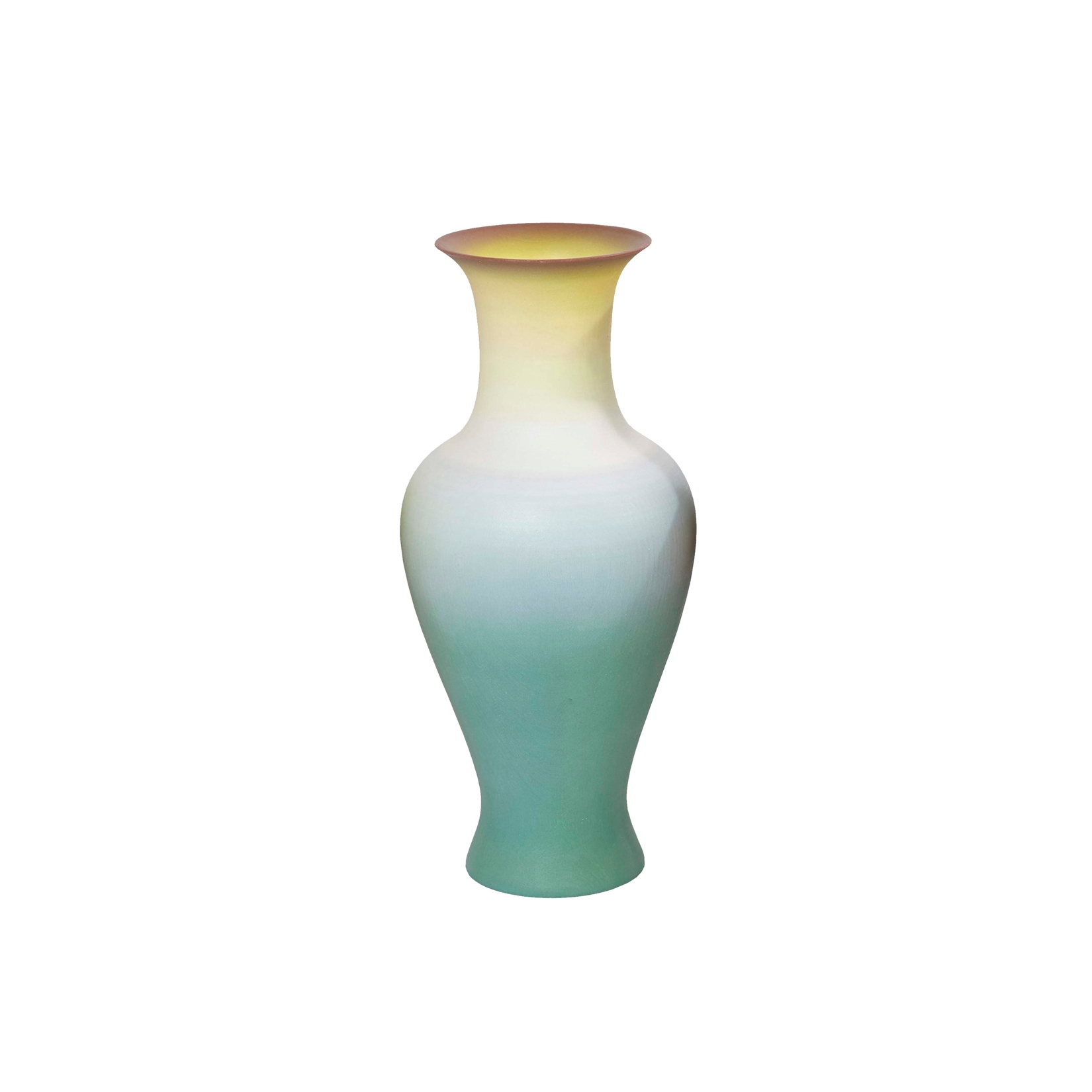 Family vase - green