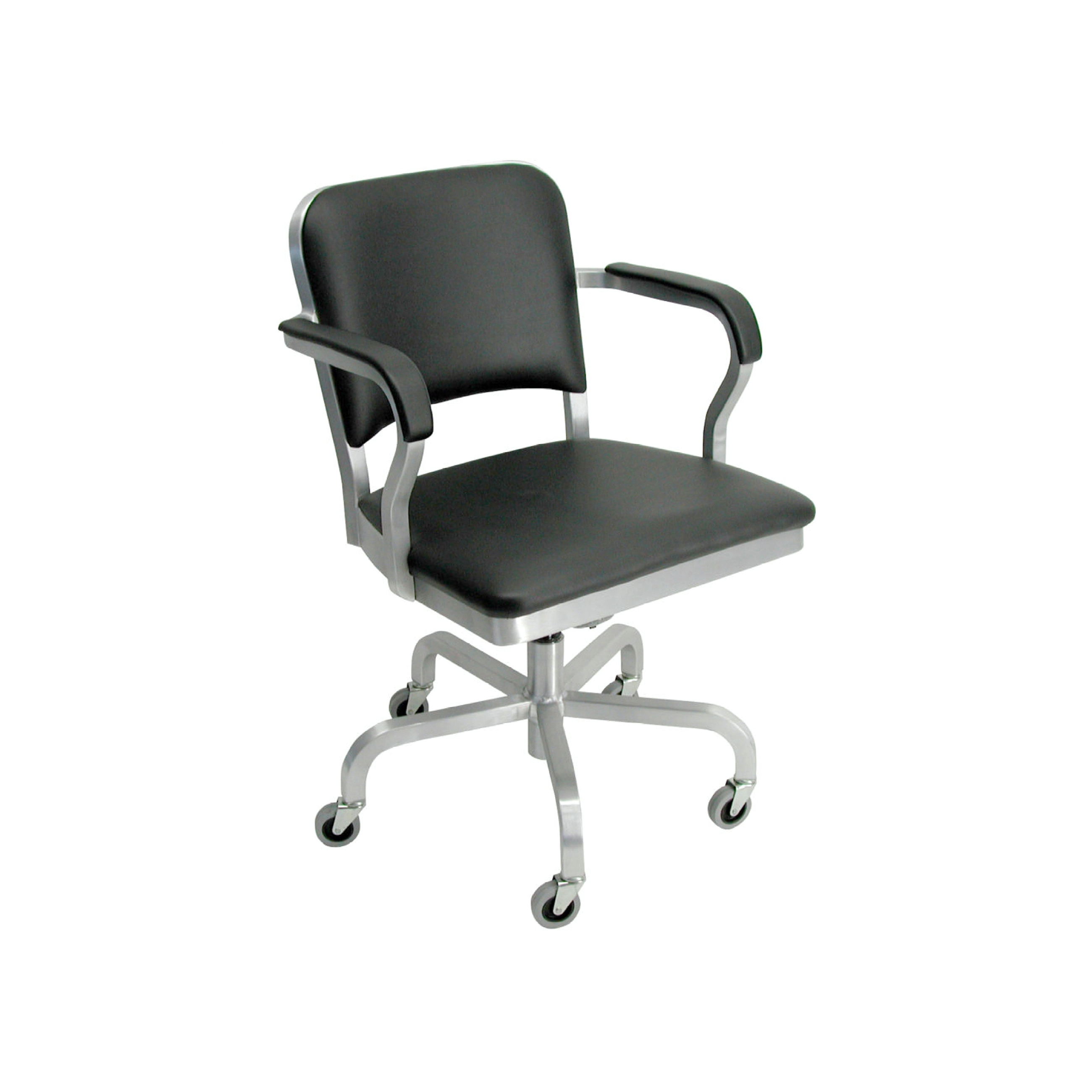 Mostrar el producto Navy® Upholstered swivel armchair del fabricante emeco
