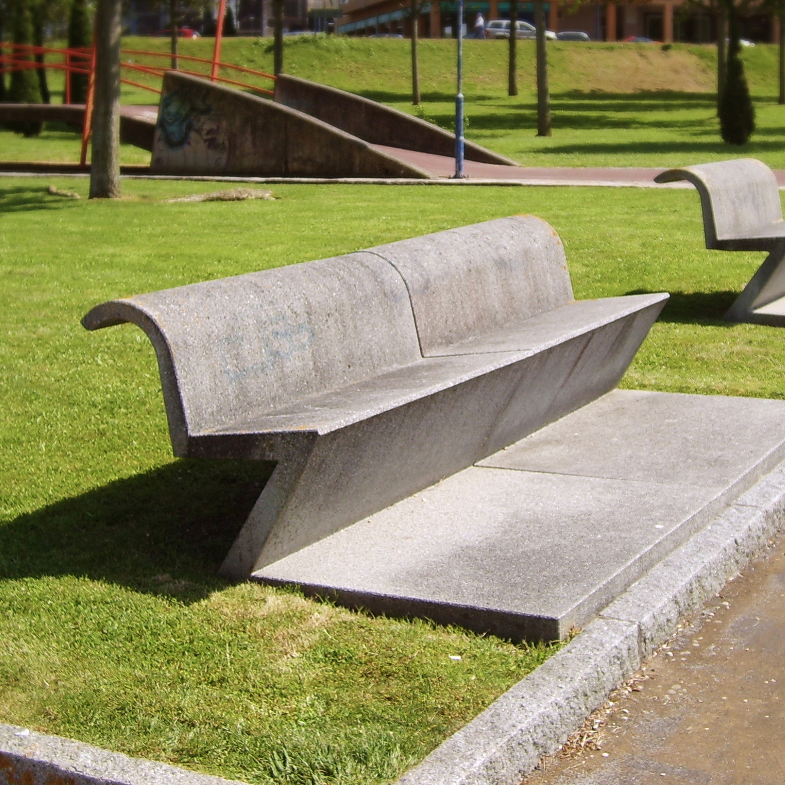 Vertoon produk U-Bench van vervaardiger Escofet 1886