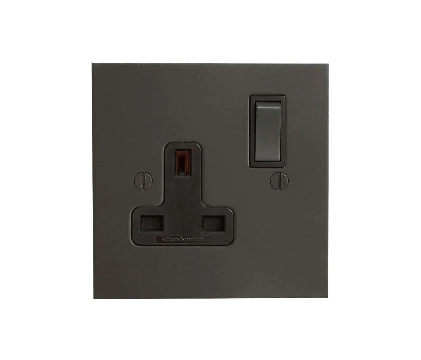Forbes & Lomax - Antique Bronze single 13amp socket
