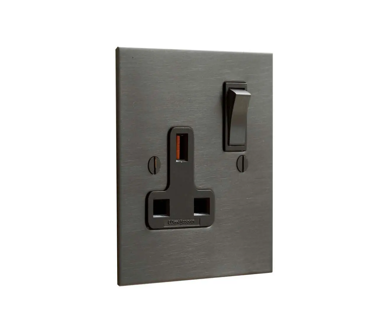 Forbes & Lomax - Antique Bronze single 13amp socket