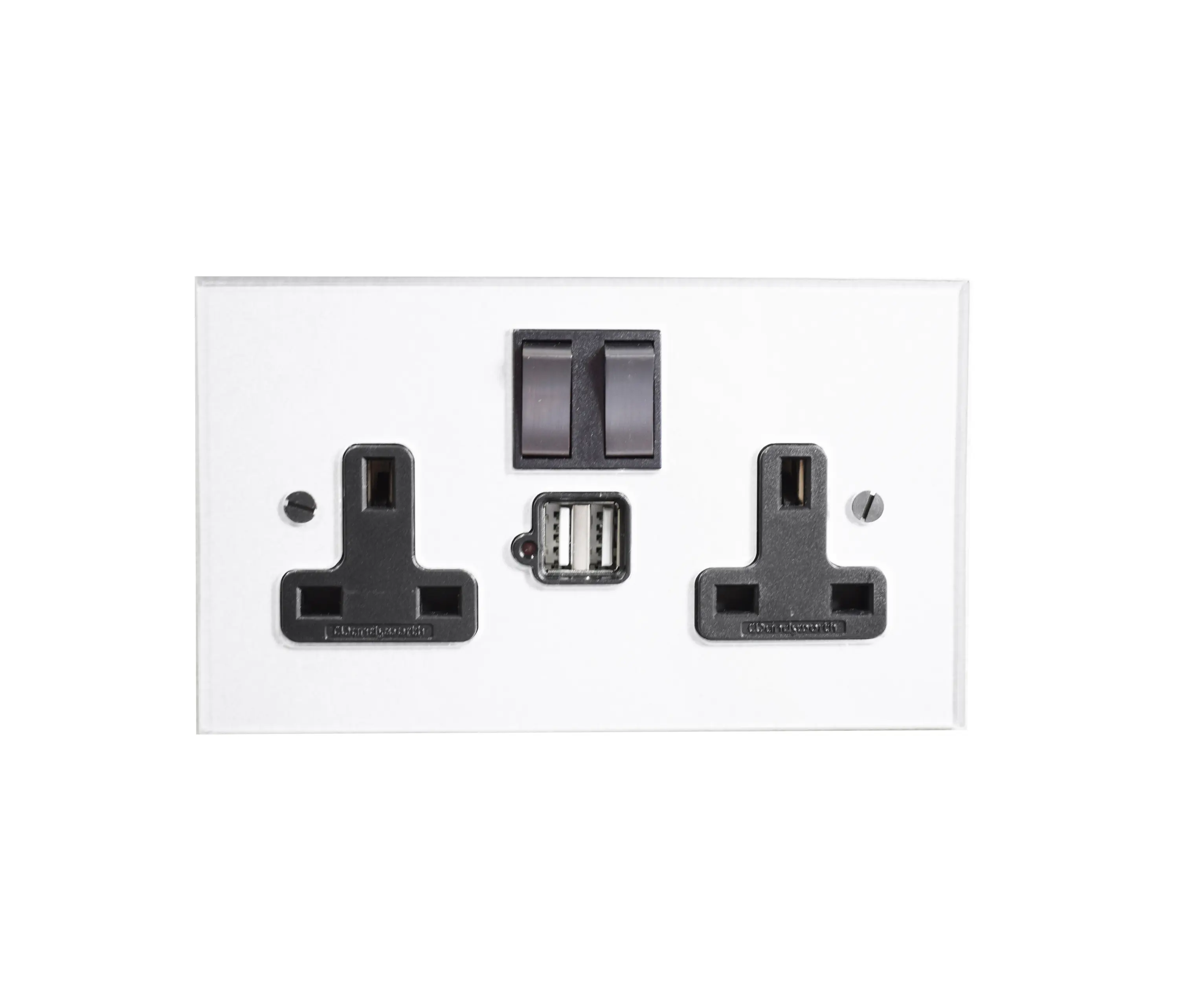 Forbes & Lomax - Invisible double 13amp socket with USB