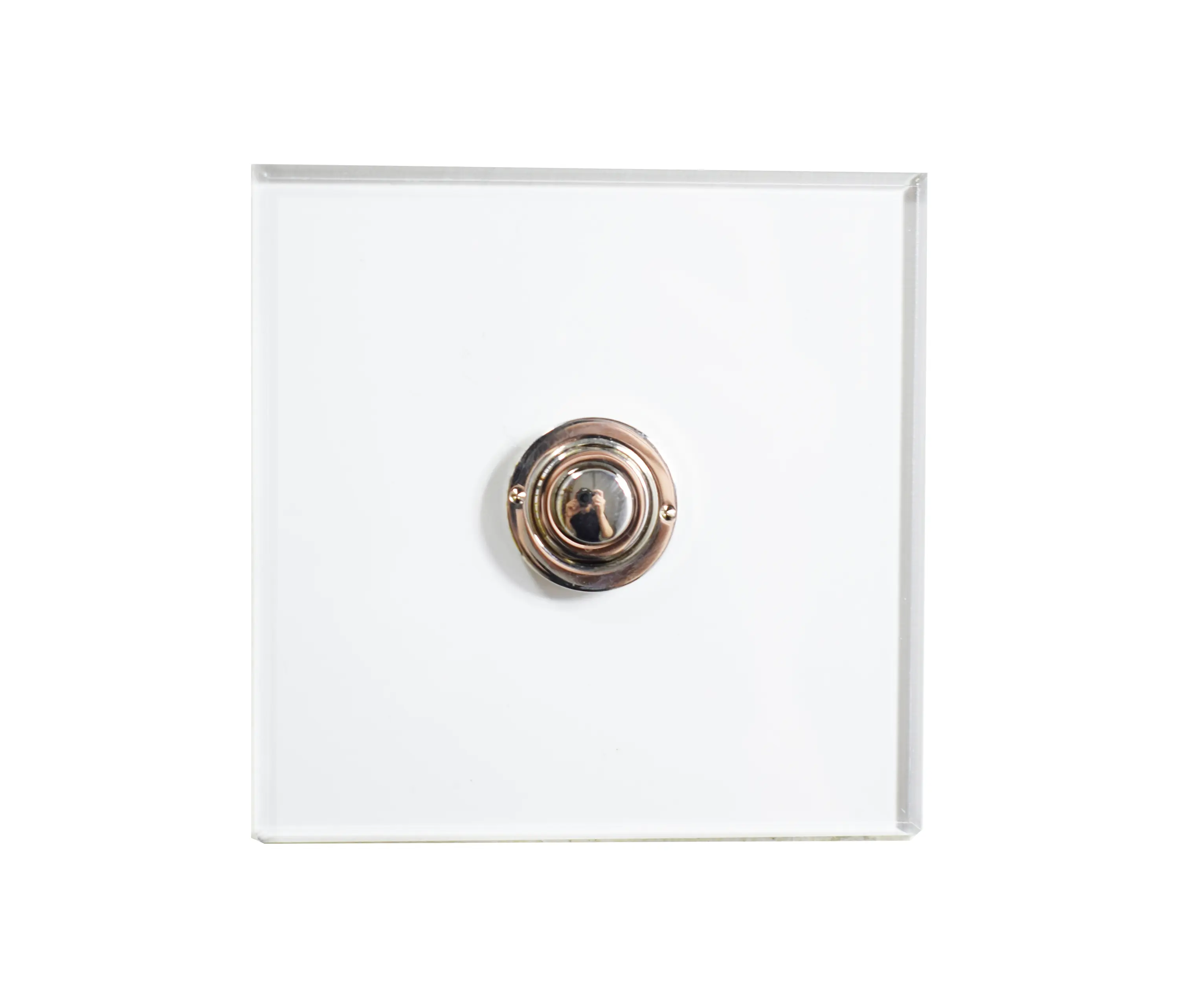 Forbes & Lomax - Invisible Lightswitch® with Nickel Silver button dimmer