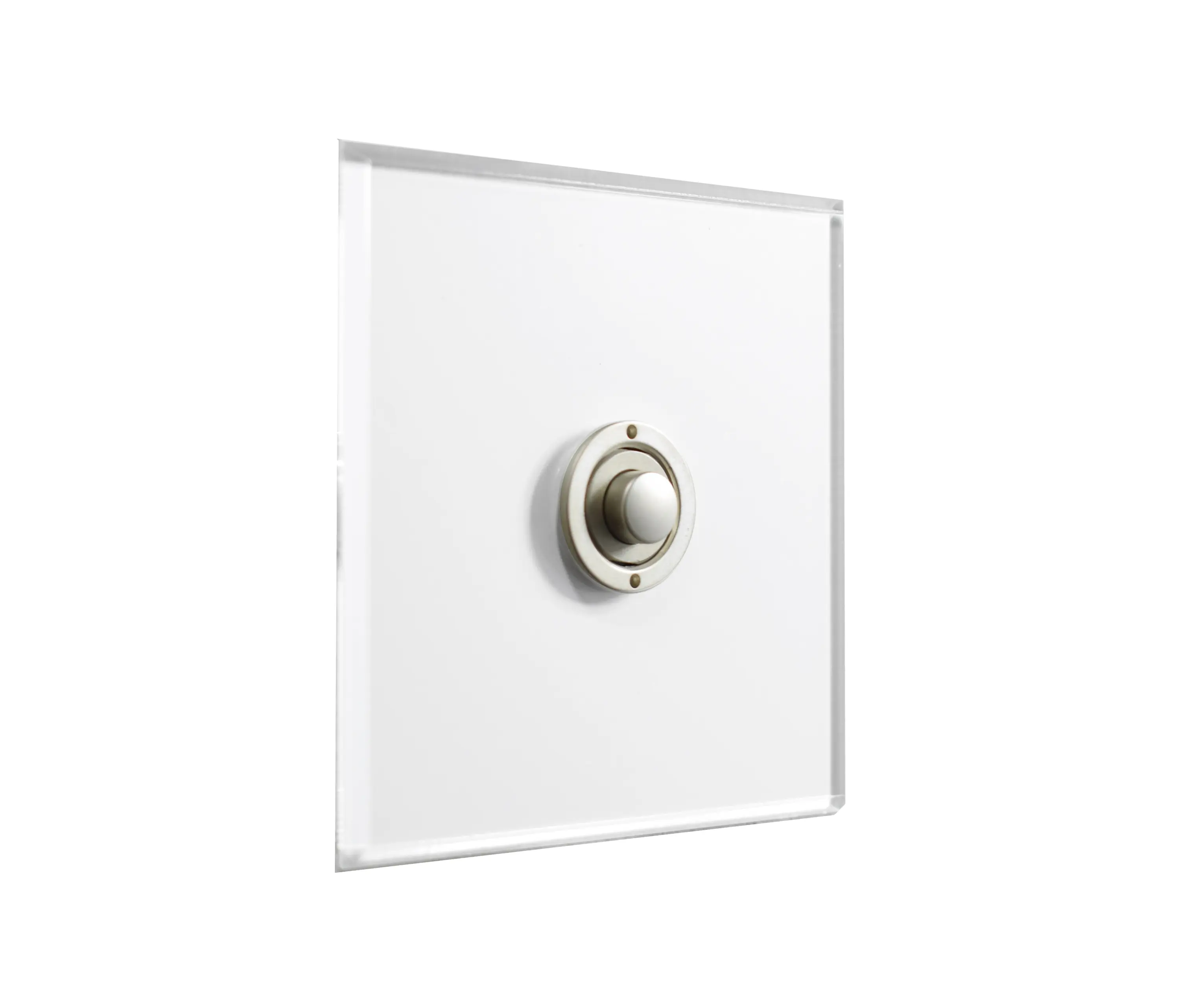 Forbes & Lomax - Invisible Lightswitch® with Stainless Steel button dimmer