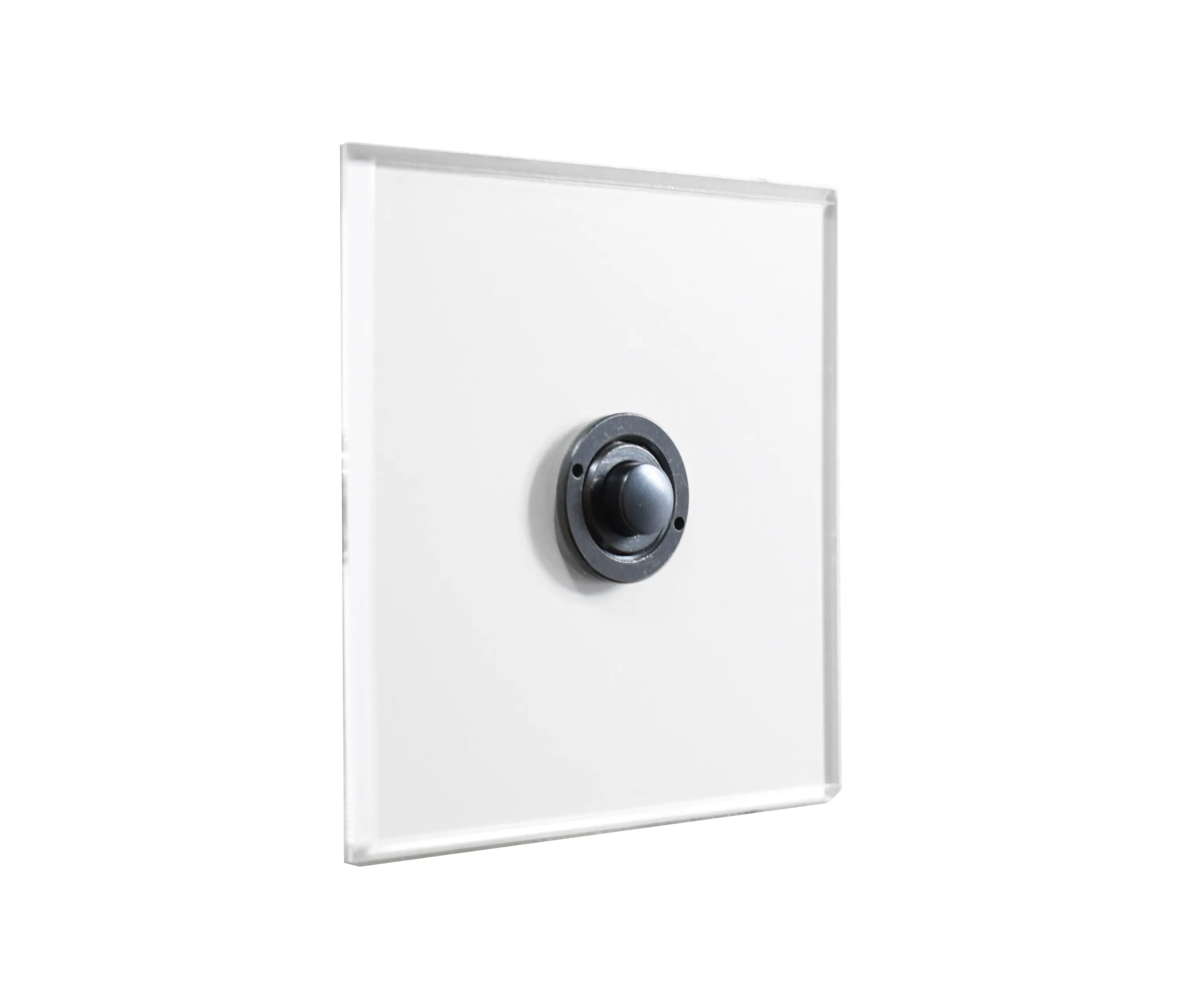 Forbes & Lomax - Invisible Lightswitch® with Antique Bronze button dimmer