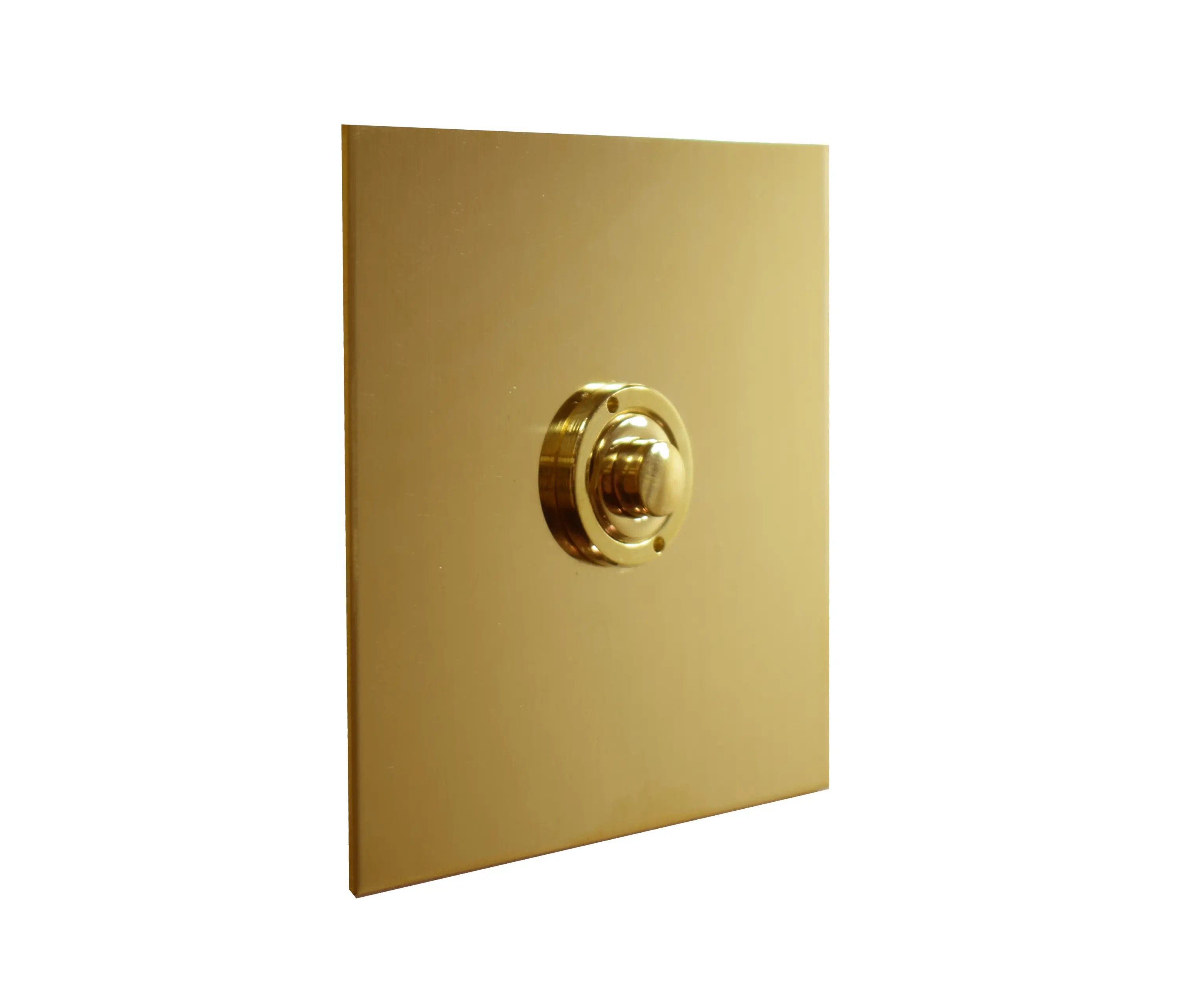Forbes & Lomax - Unlacquered brass button dimmer