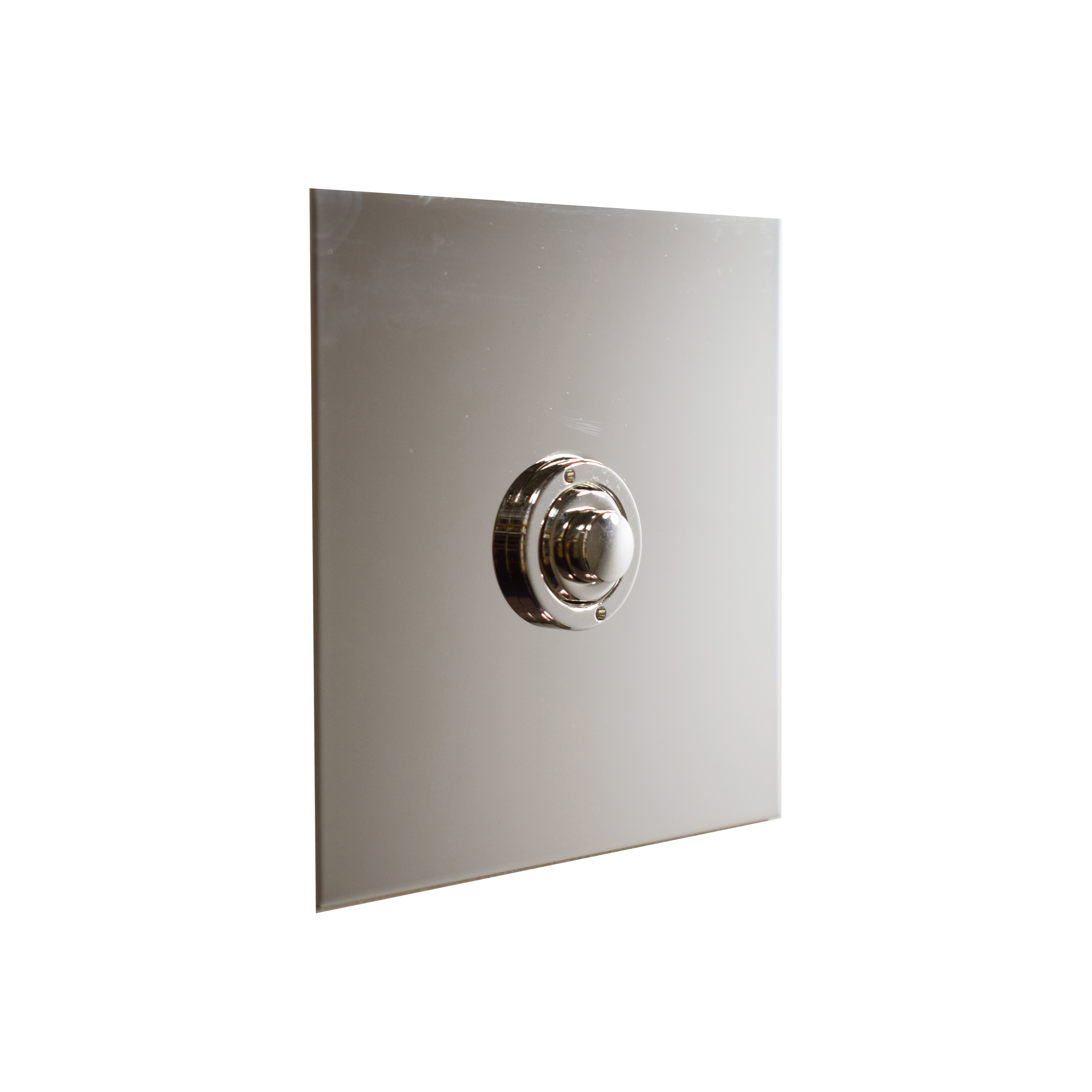 Display product Nickel Silver button dimmer from manufacturer Forbes & Lomax