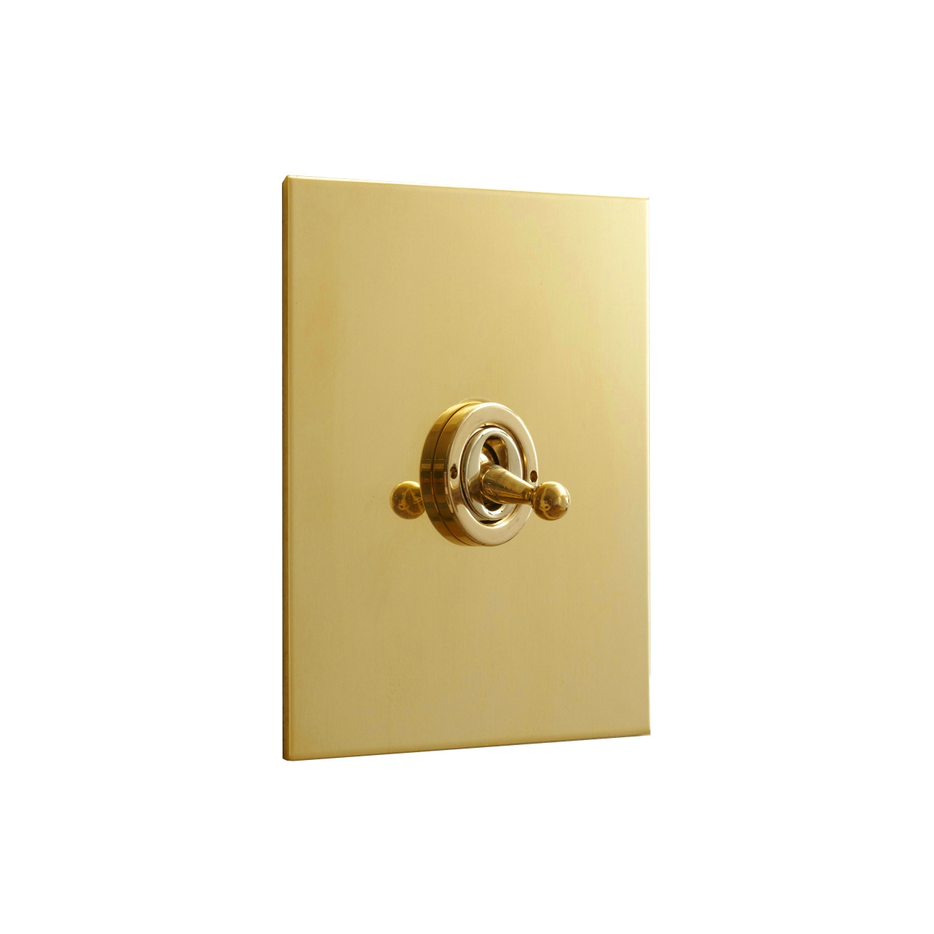 Afficher le produit Unlacquered brass dolly switch du fabricant Forbes & Lomax
